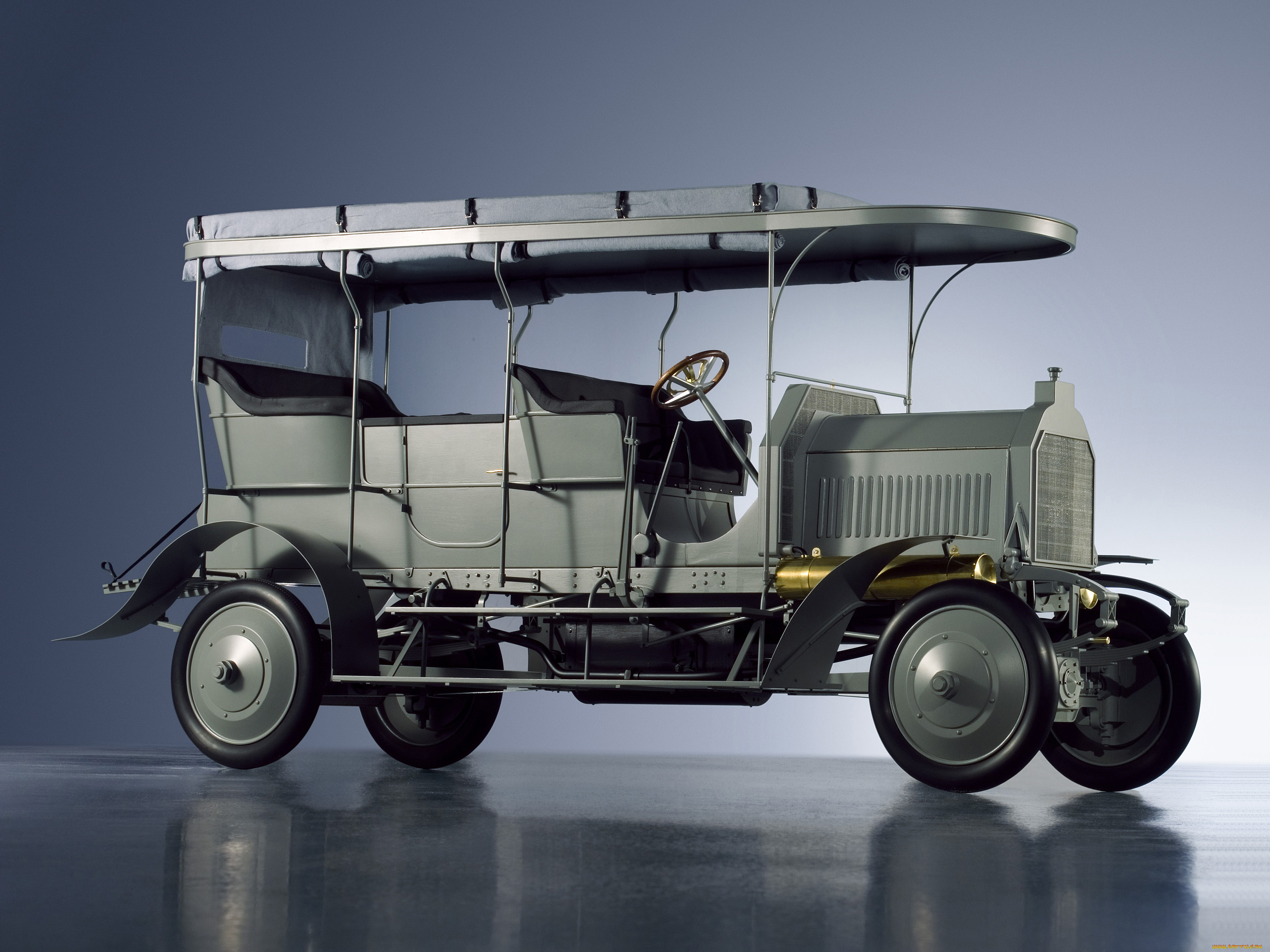 автомобили, классика, wagen, dernburg, daimler, 1907г