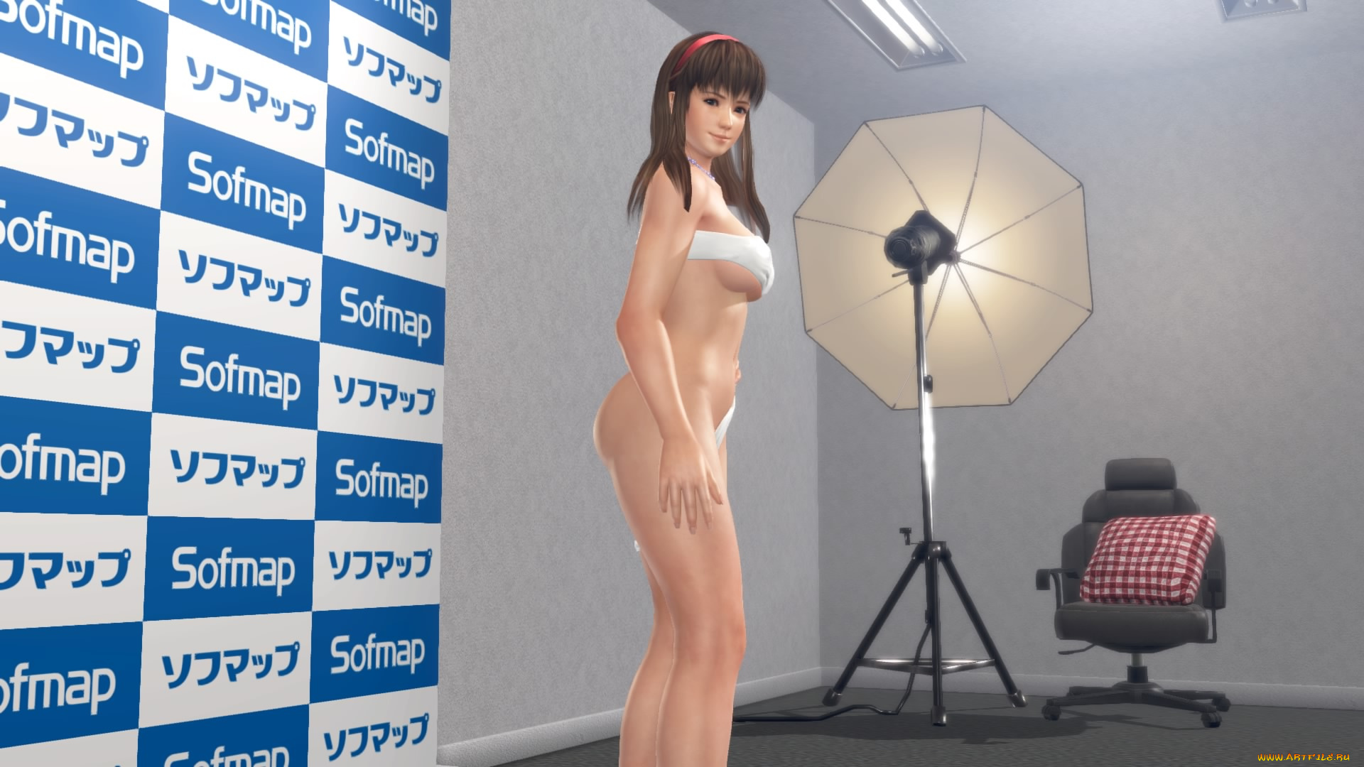 3д, графика, аниме, , anime, фон, взгляд, девушка