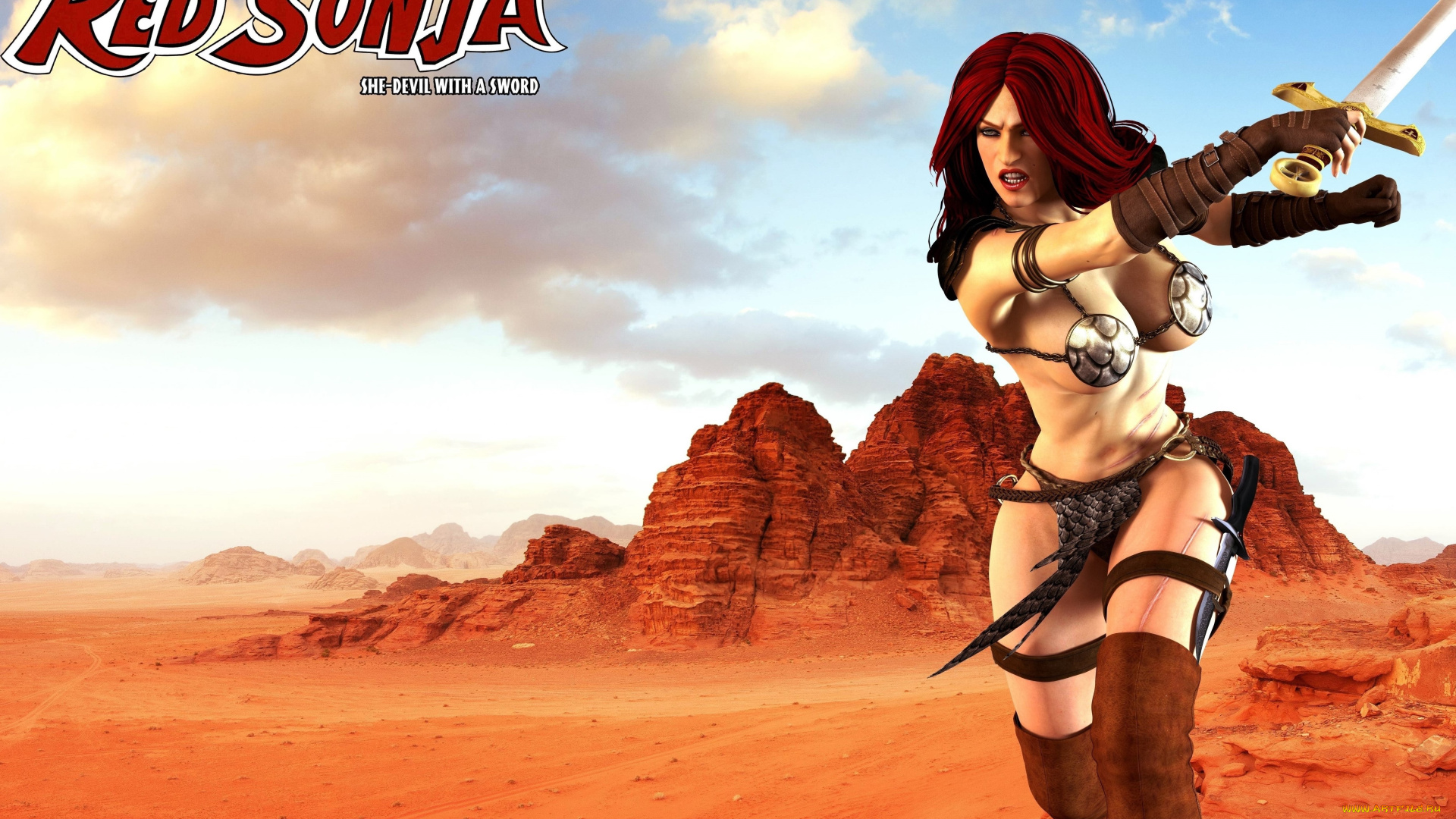 3д, графика, фантазия, , fantasy, девушка, взгляд, фон