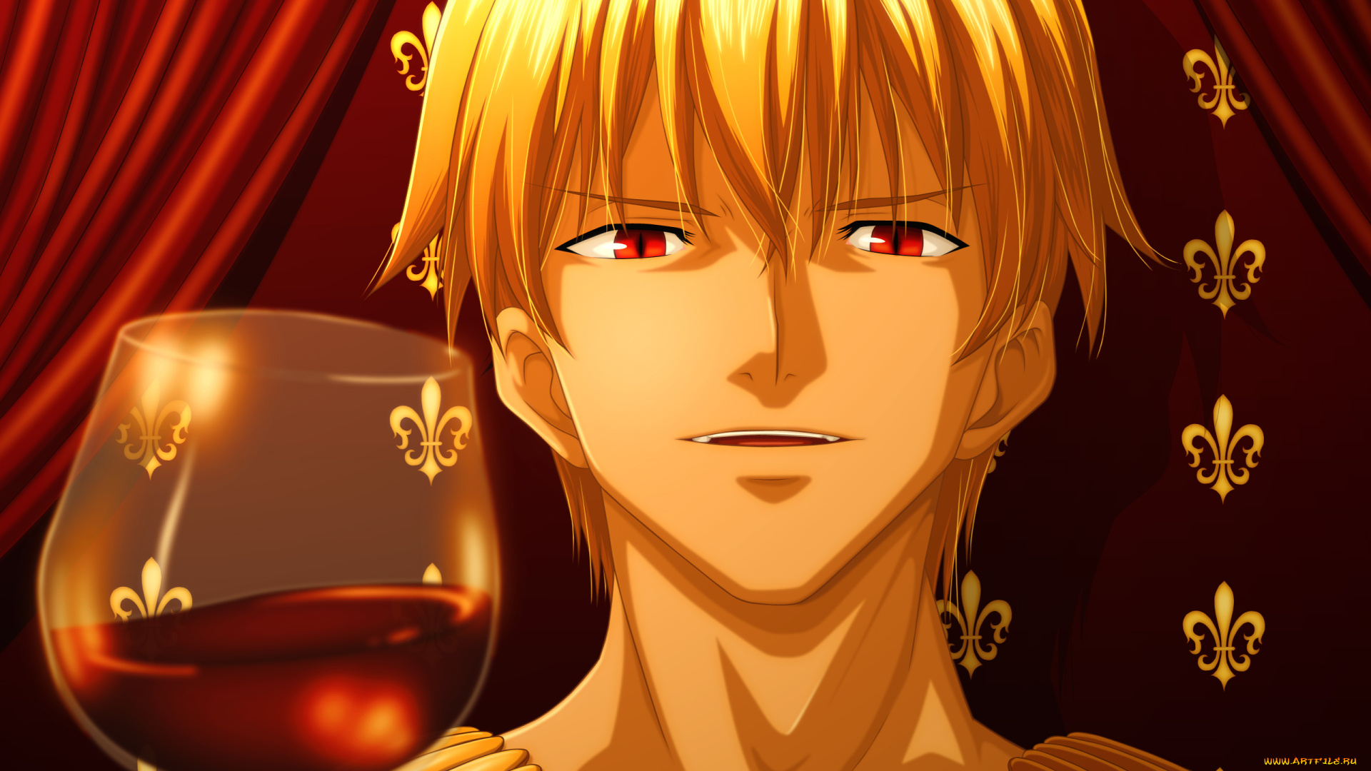 аниме, fate, zero, gilgamesh