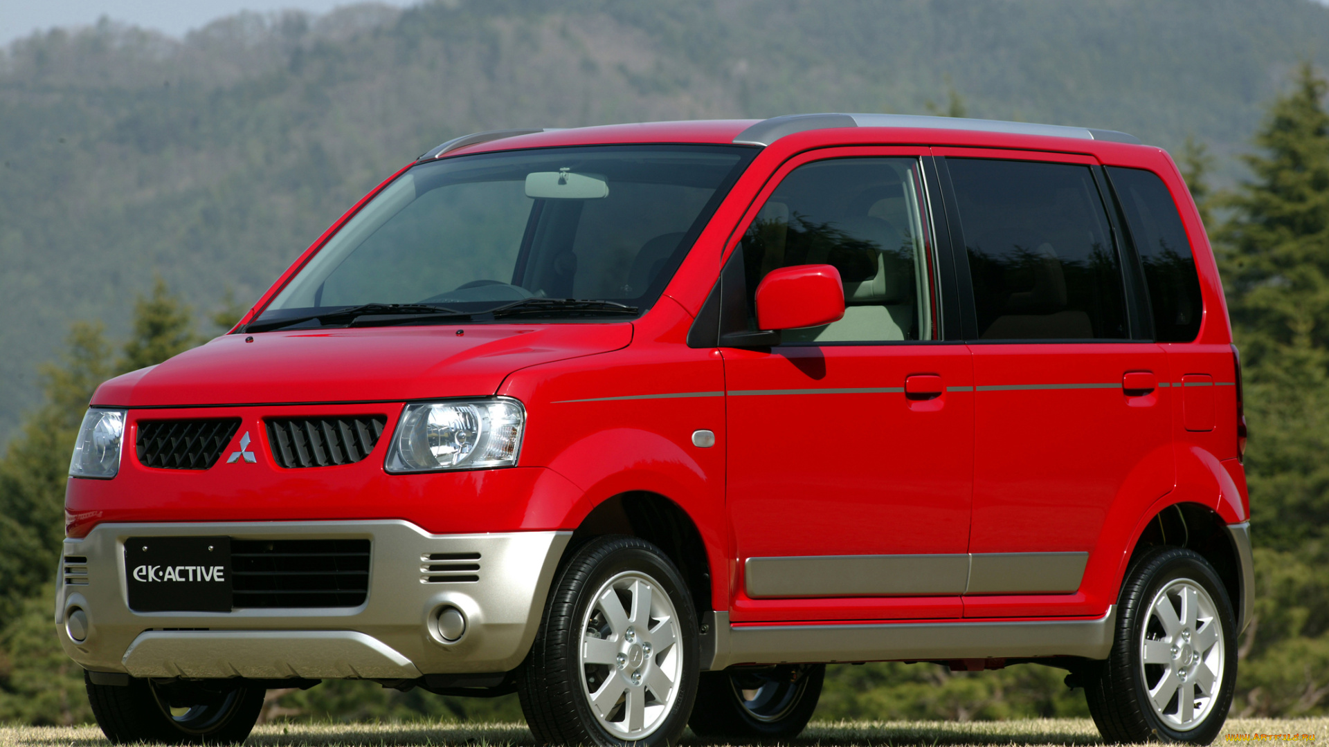 автомобили, mitsubishi, ek-active