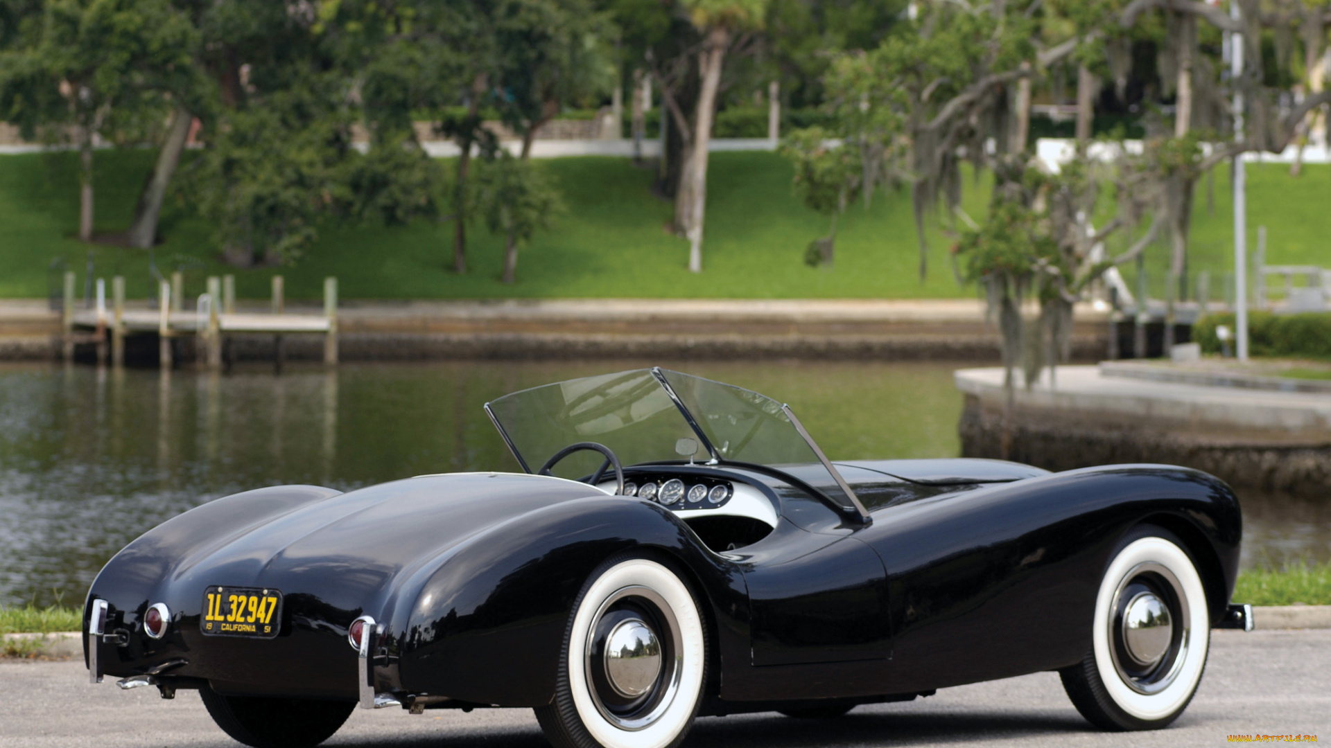 ford, glasspar, custom, roadster, concept, 1951, автомобили, классика, roadster, custom, glasspar, ford, 1951, concept