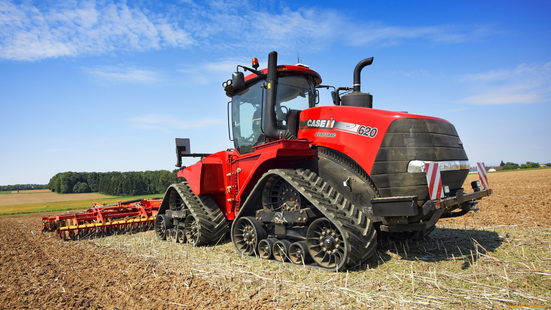 техника, тракторы, на, гусенецах, case, ih