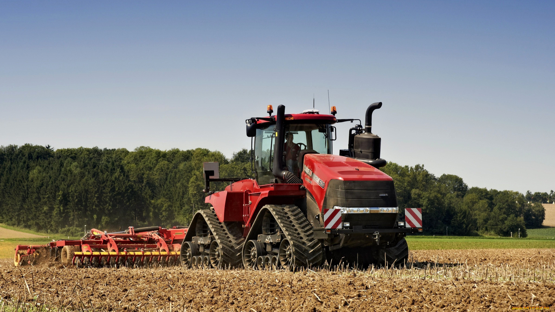 техника, тракторы, на, гусенецах, case, ih