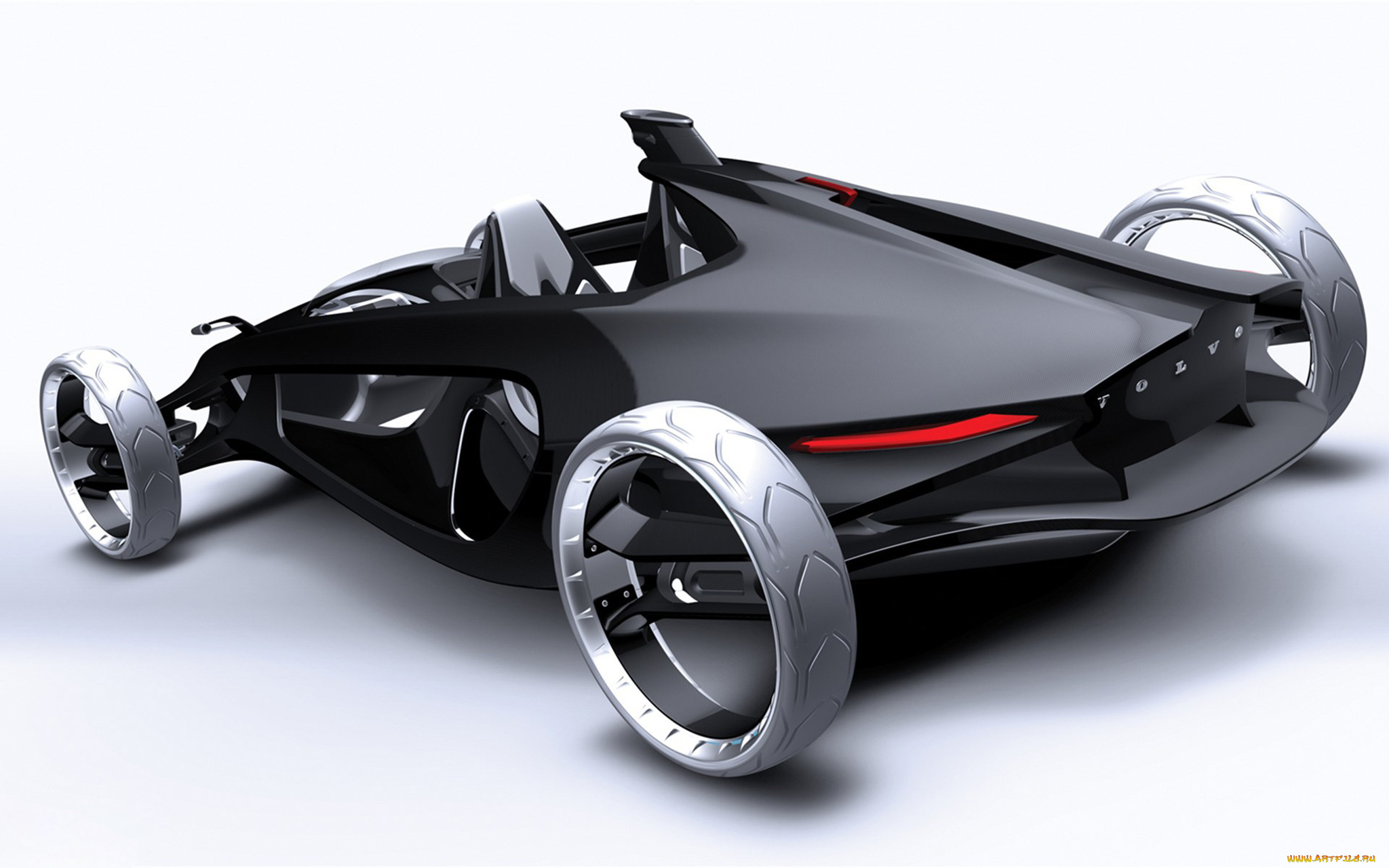 volvo, air, motion, concept, 2010, автомобили, 3д, 2010, concept, air, motion, volvo