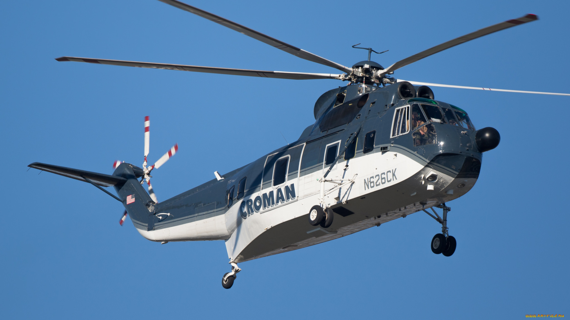 croman, corp, s-61, авиация, вертолёты, вертушка