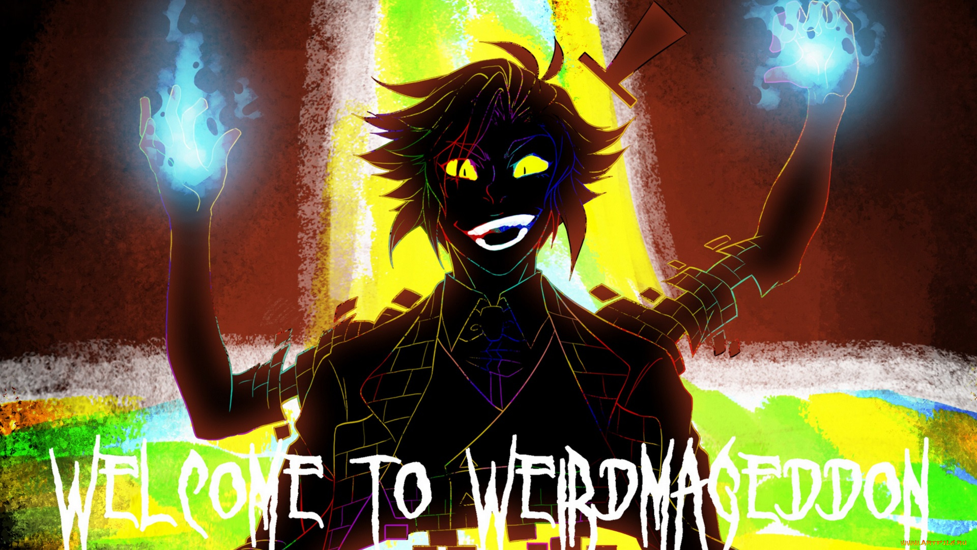 мультфильмы, gravity, falls, билл, демон