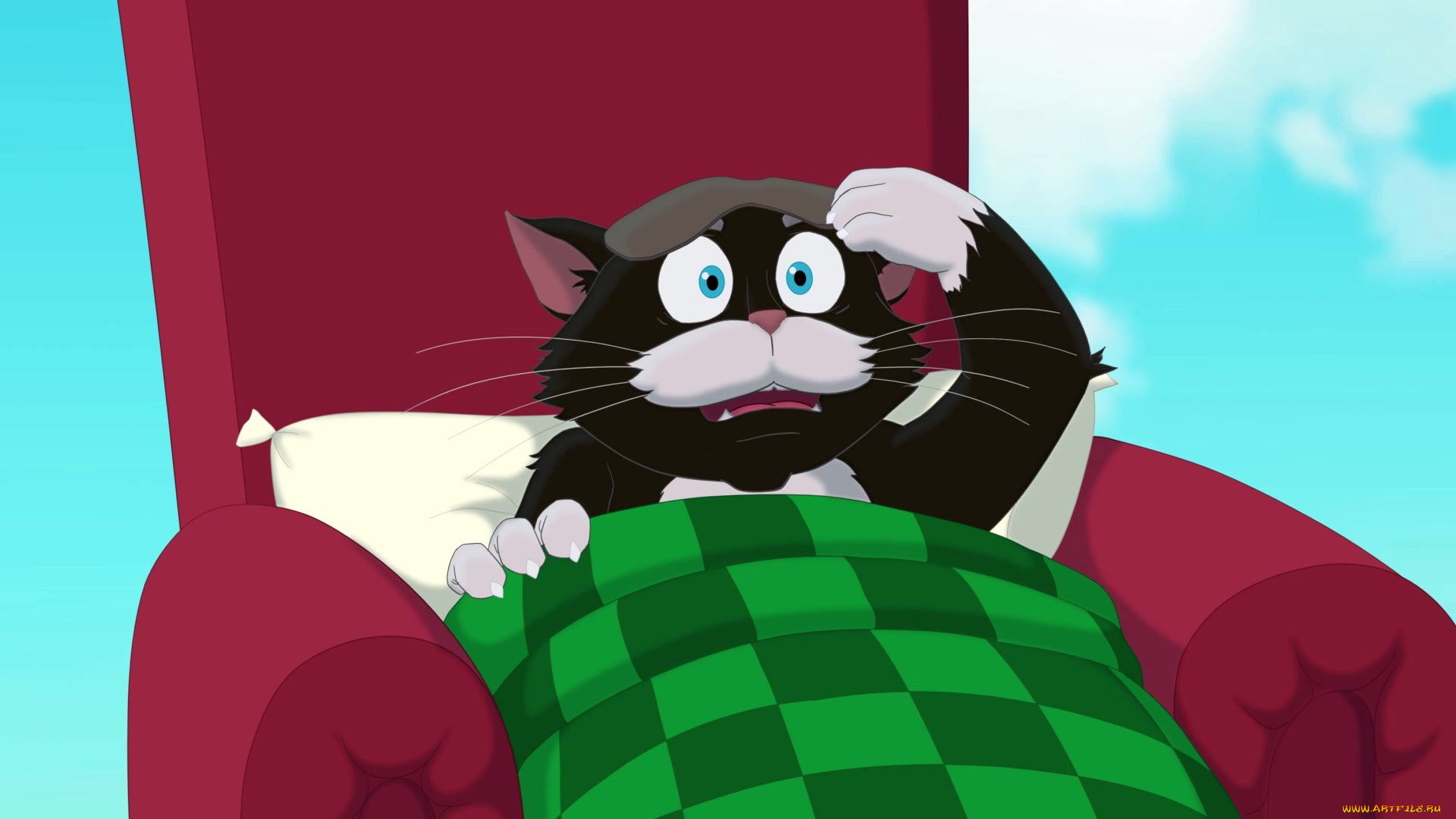 мультфильмы, иван, царевич, и, серый, волк, 3, одеяло, кот