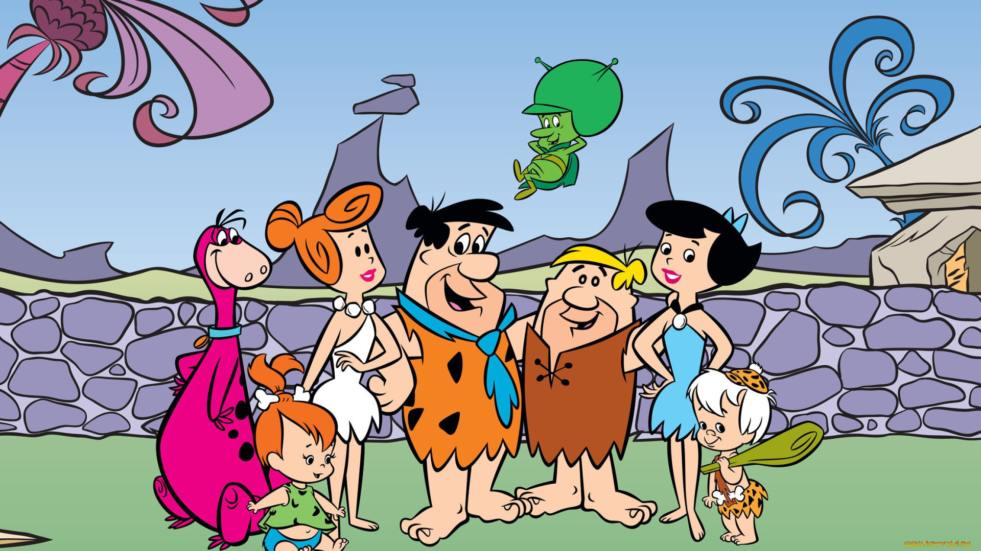 мультфильмы, the, flintstones, the, flintstones