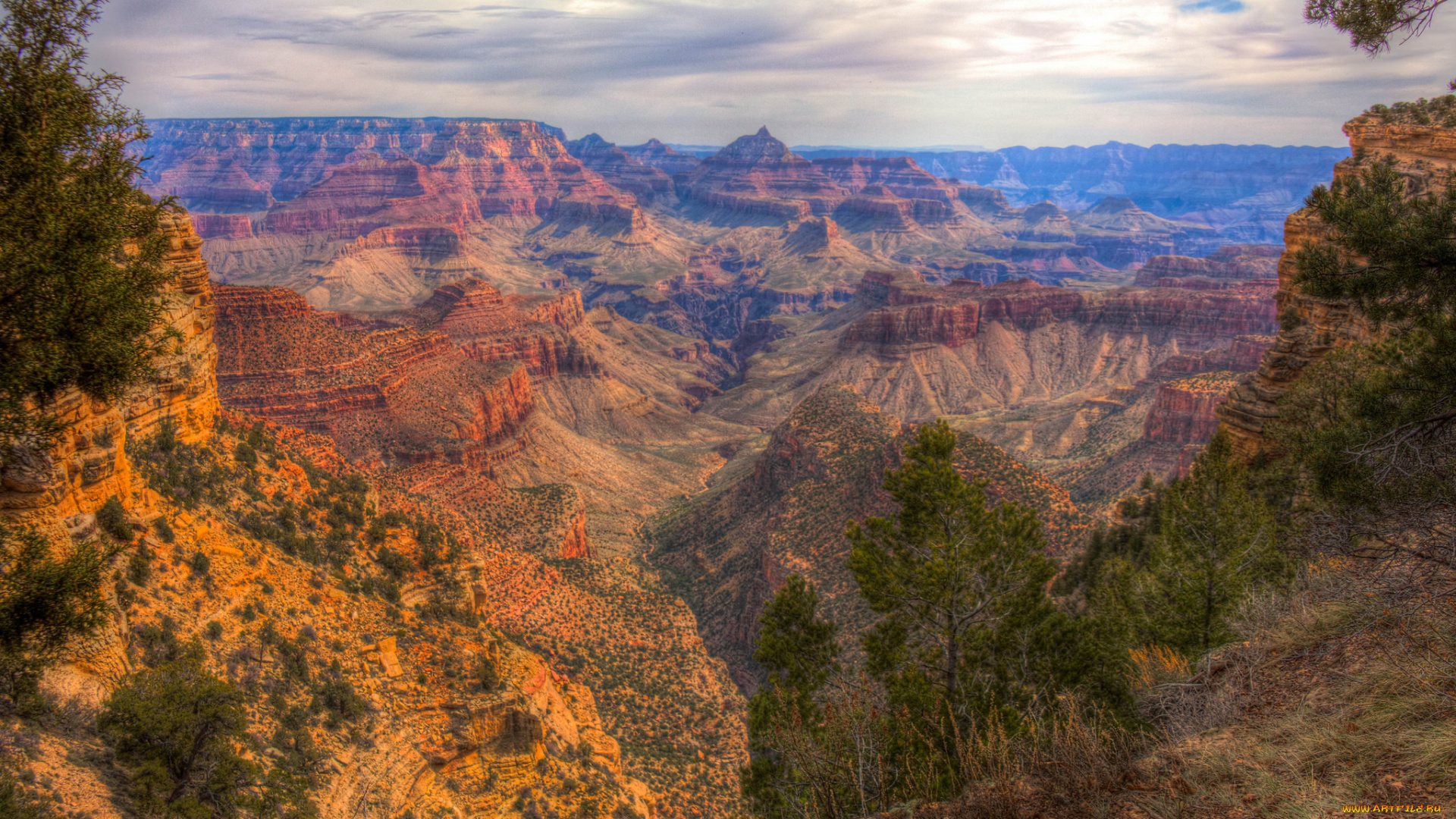 природа, горы, простор