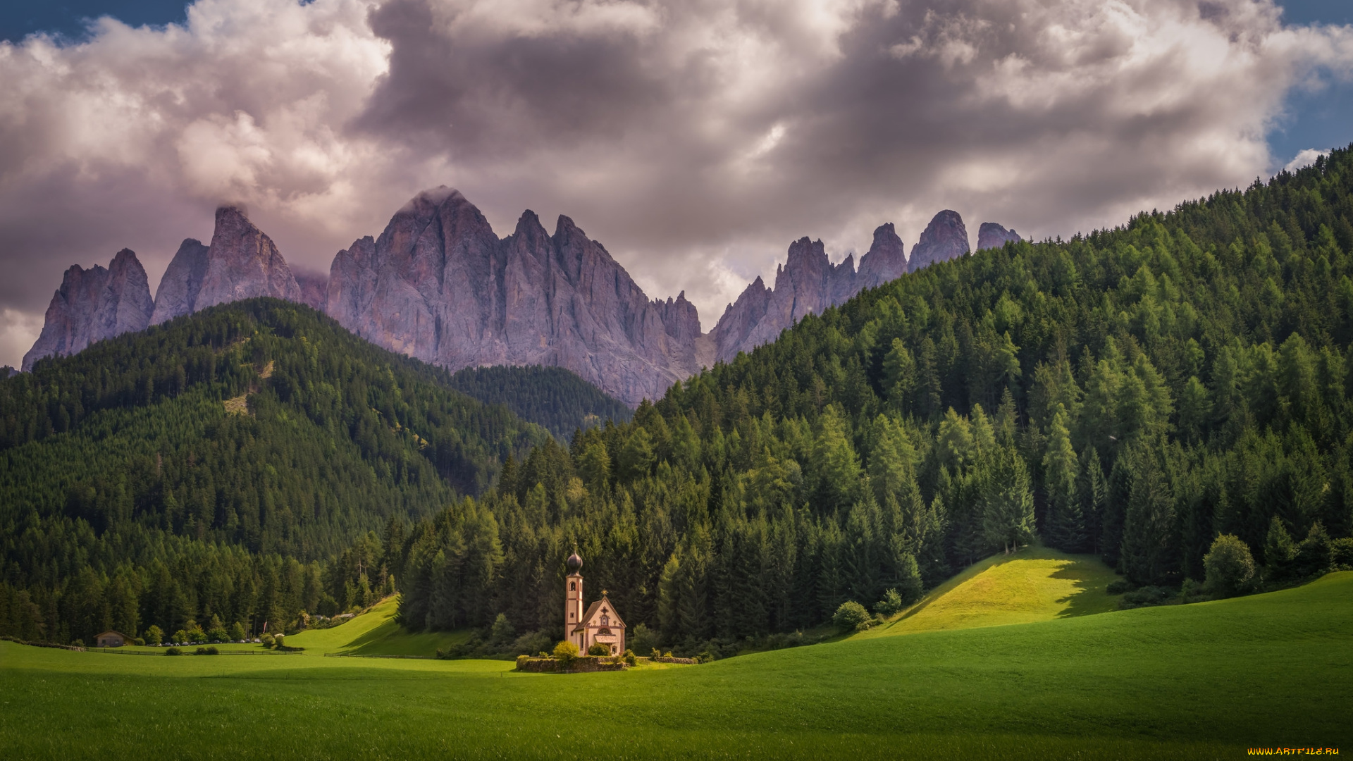 природа, горы, простор