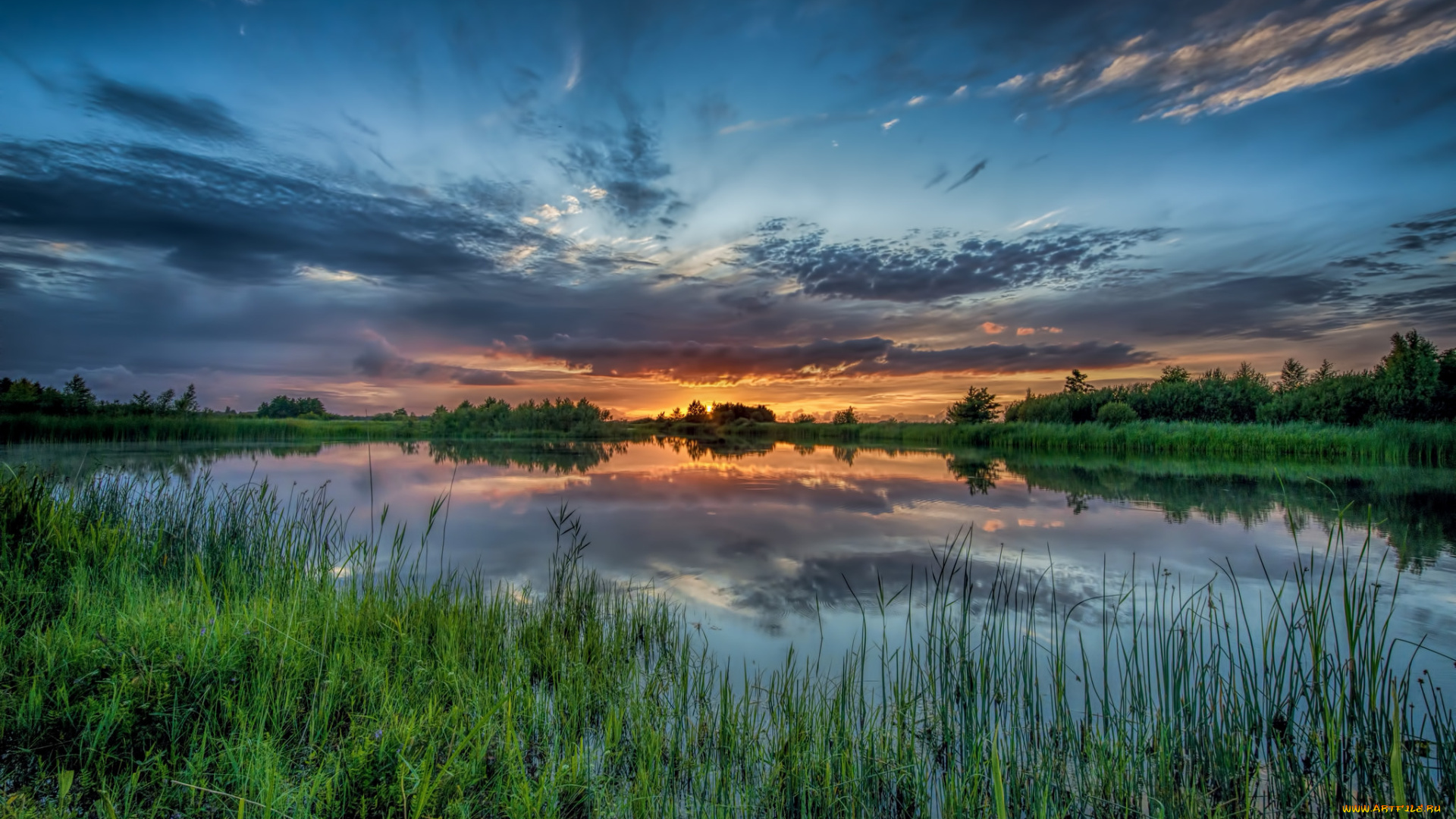 природа, реки, озера, простор