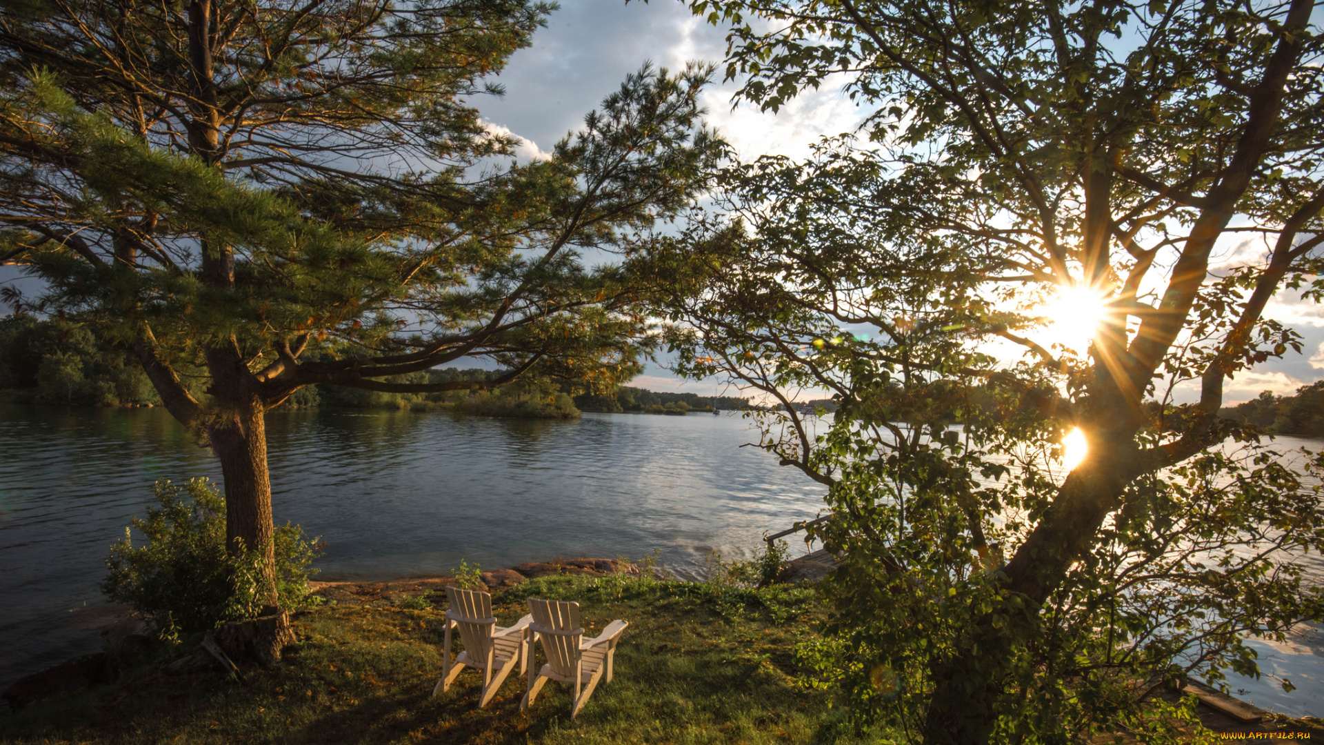 природа, реки, озера, простор