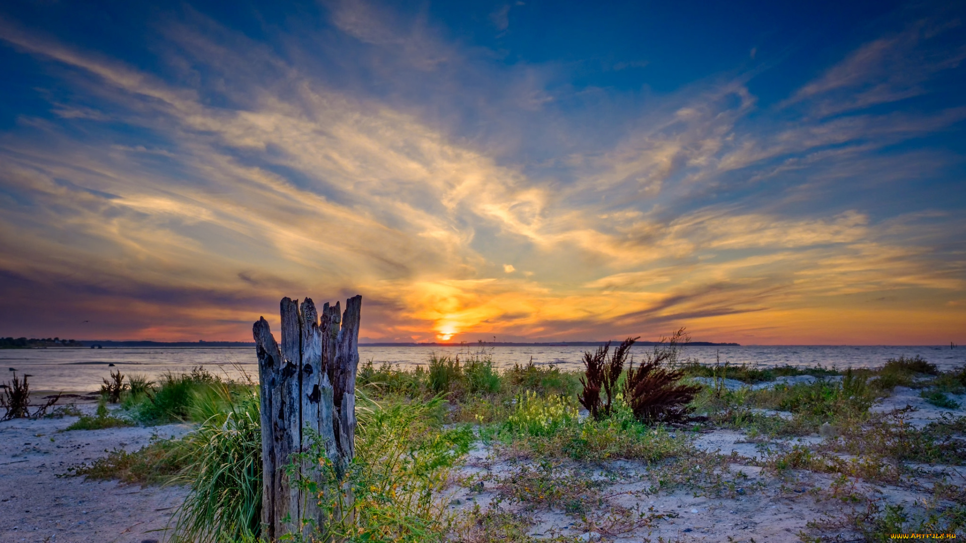 природа, восходы, закаты, простор