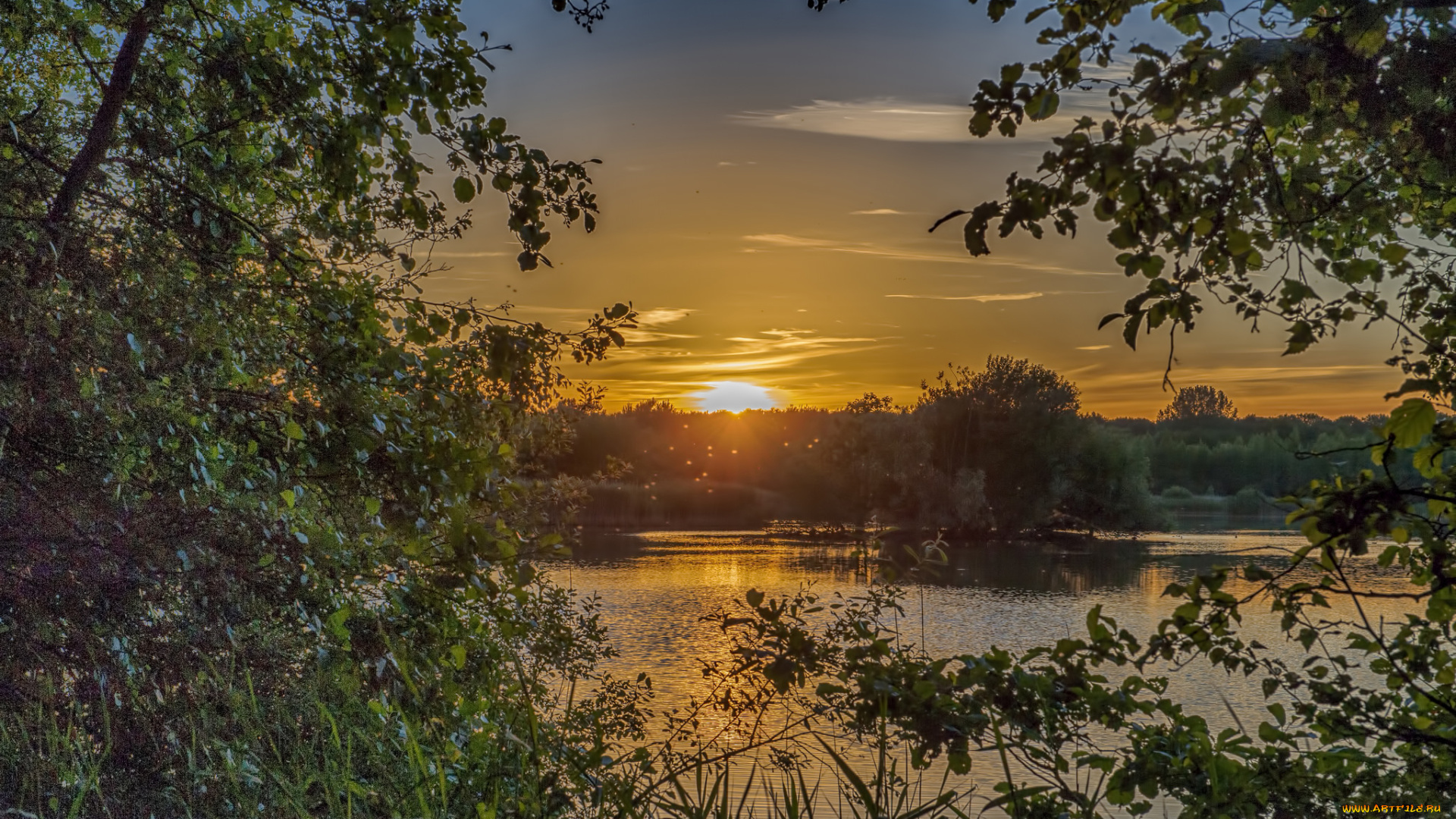 природа, восходы, закаты, простор