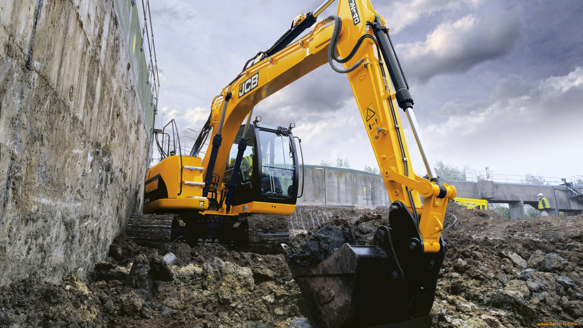 техника, экскаваторы, jcb