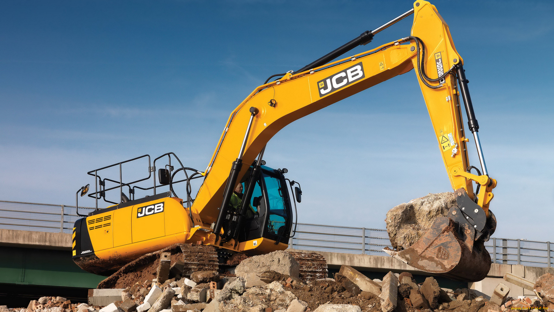 техника, экскаваторы, jcb