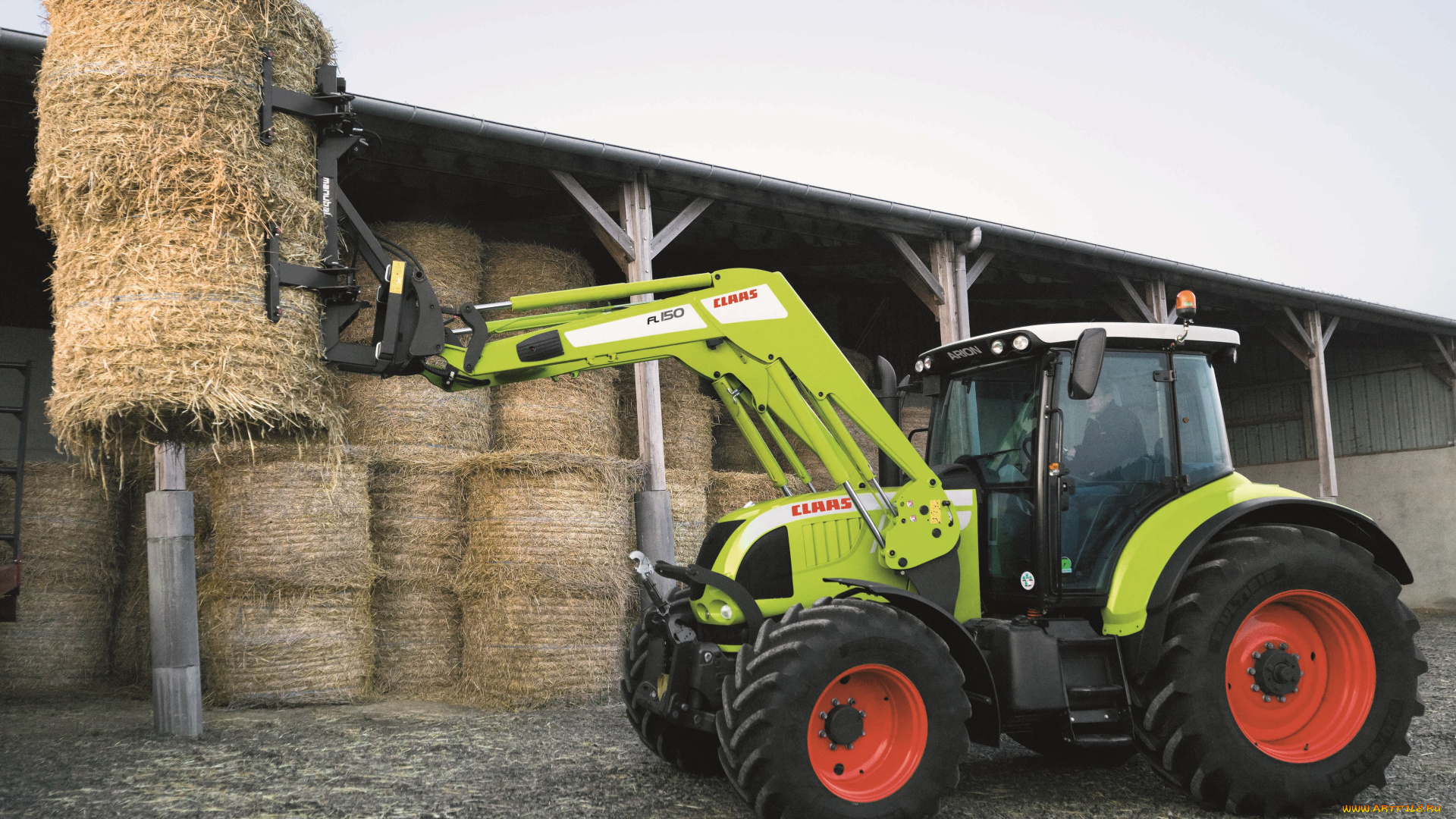 техника, фронтальные, погрузчики, claas