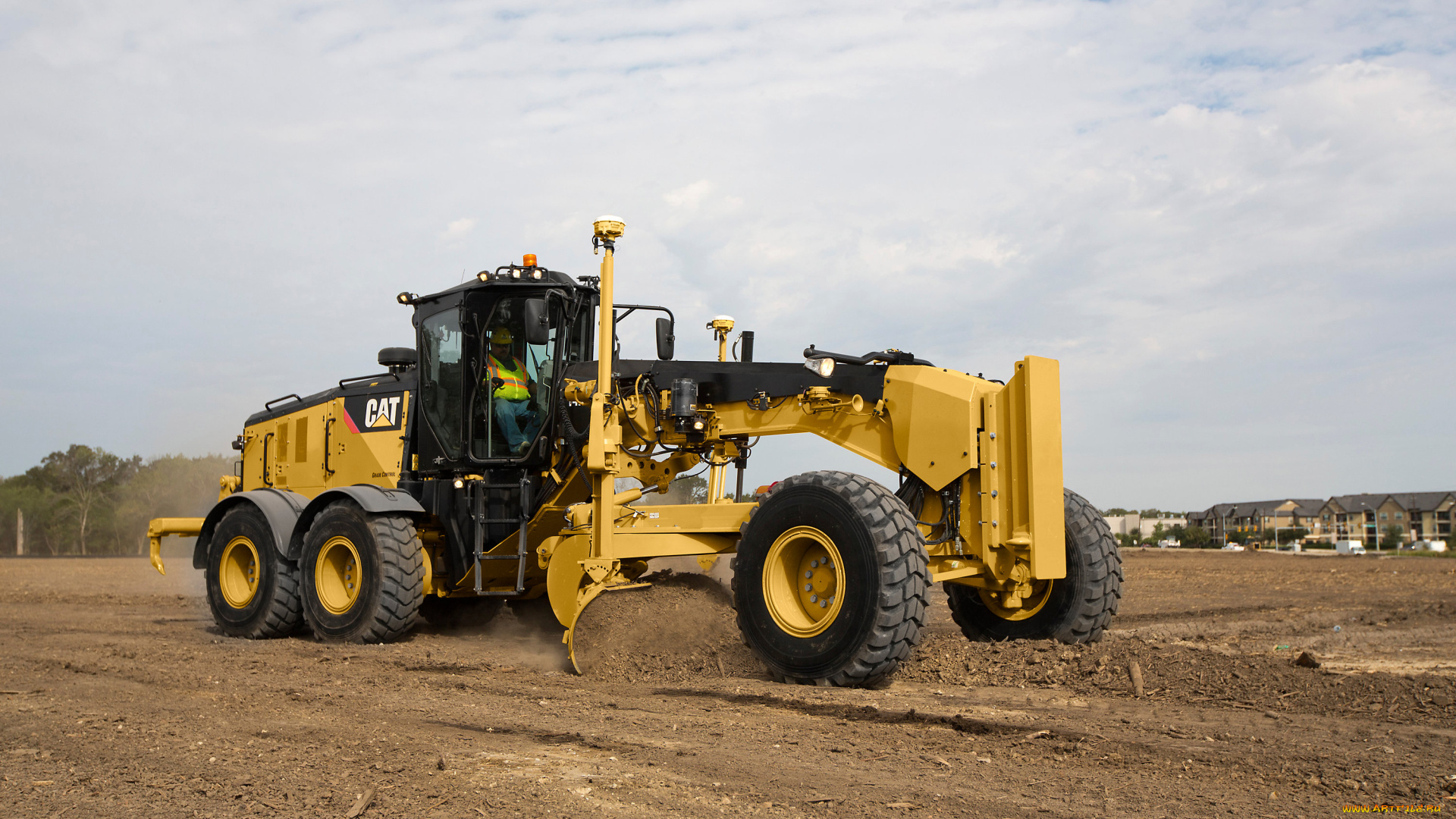 техника, грейдеры, caterpillar