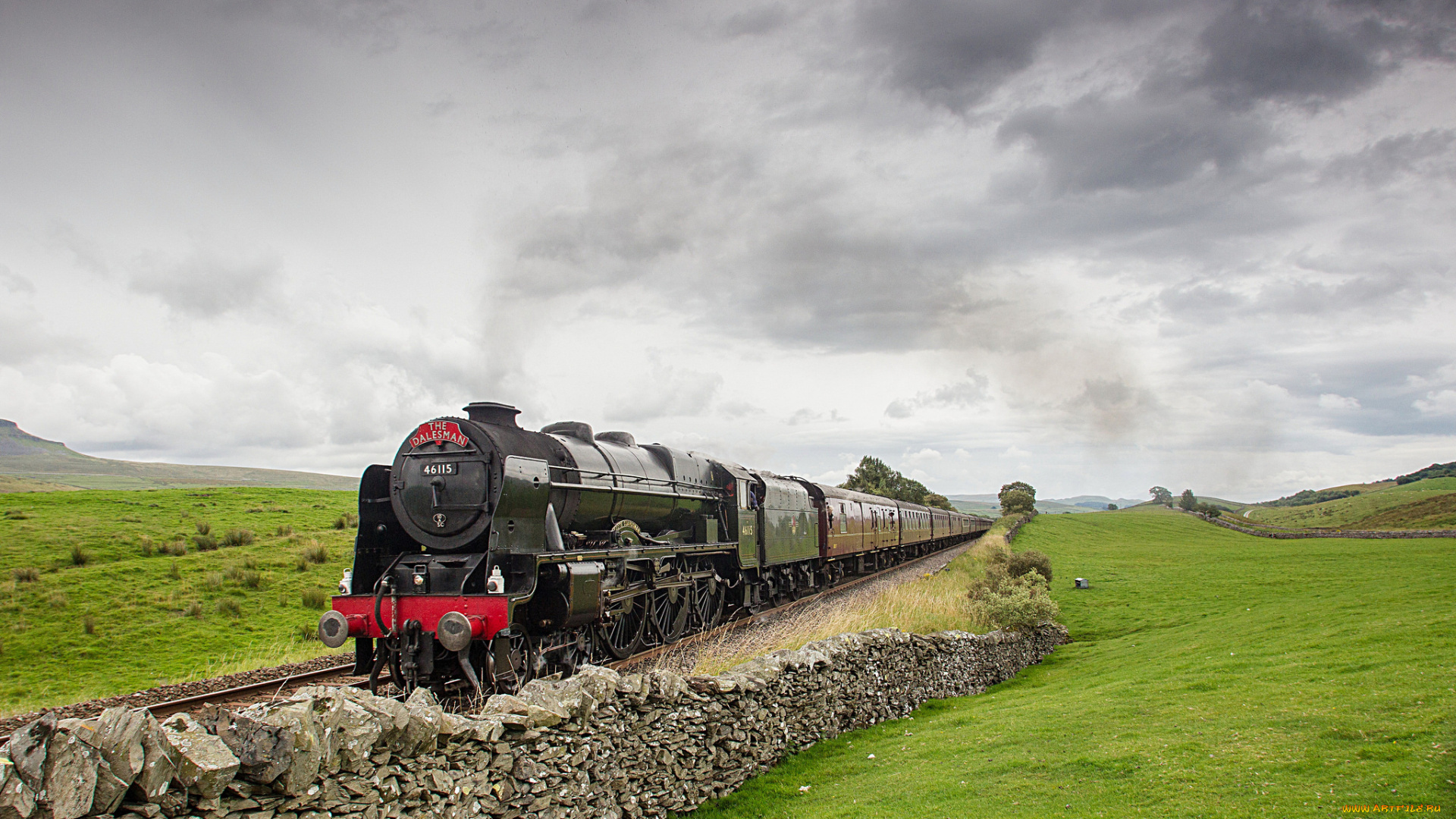 техника, паровозы, паровоз, рельсы