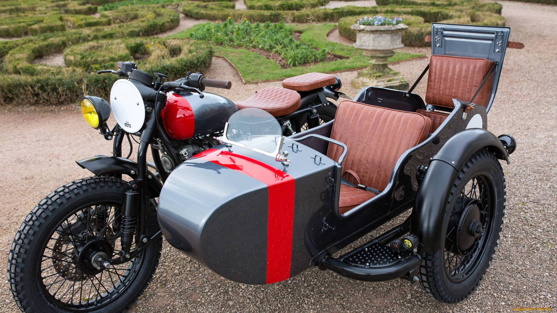 урал, мотоциклы, мотоциклы, с, коляской, тюнинг, мотоцикл, англия