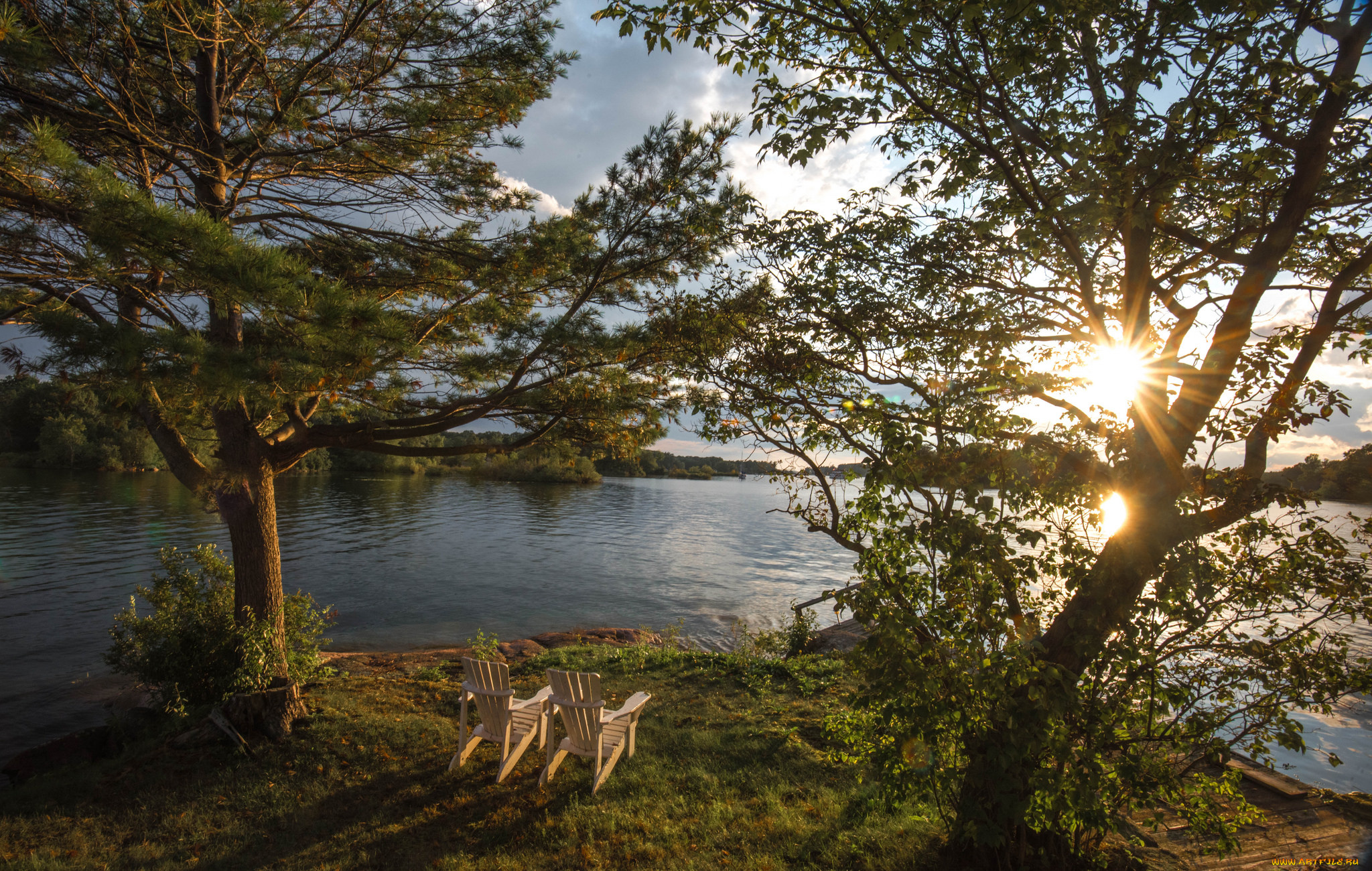 природа, реки, озера, простор