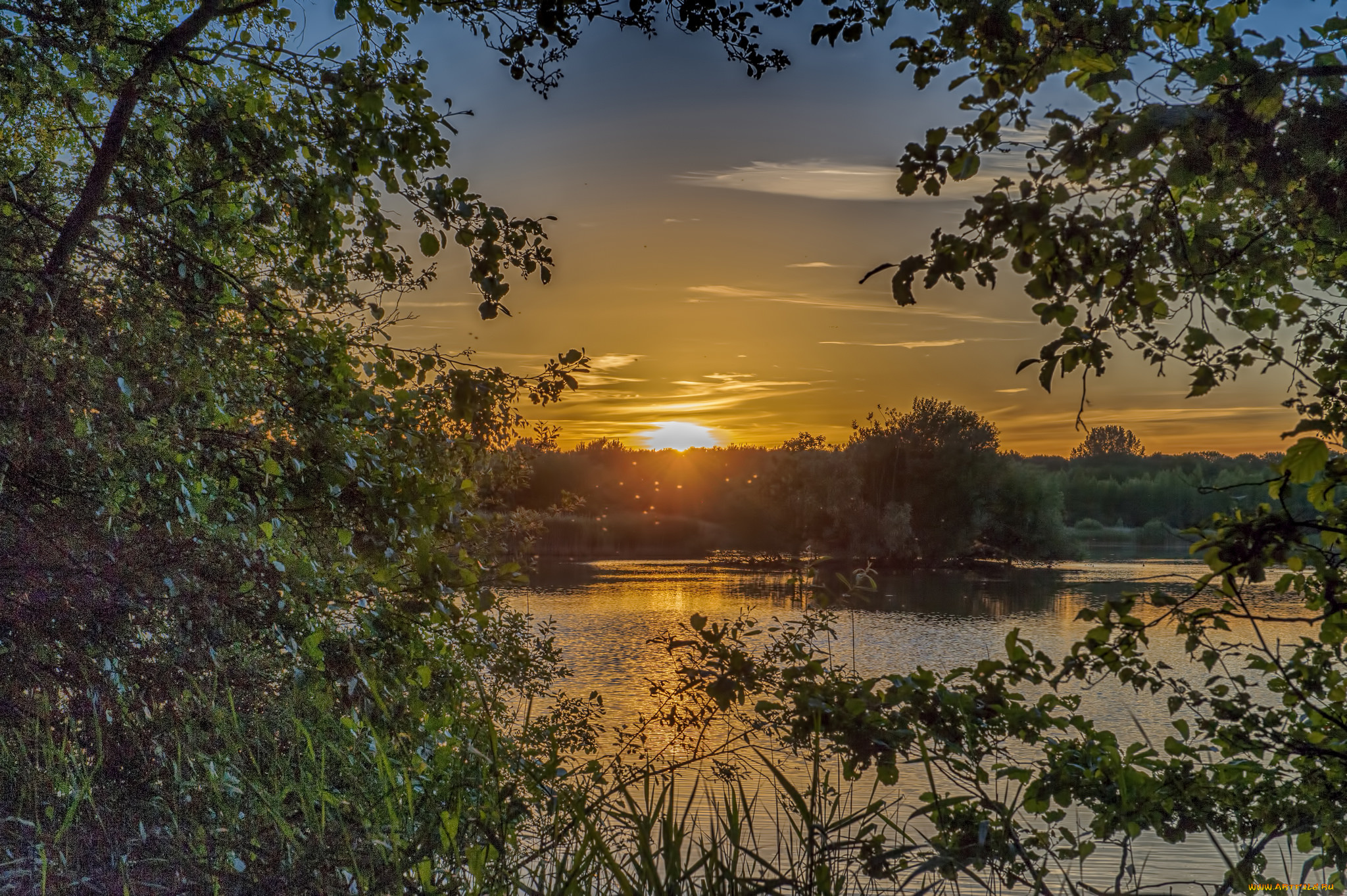 природа, восходы, закаты, простор