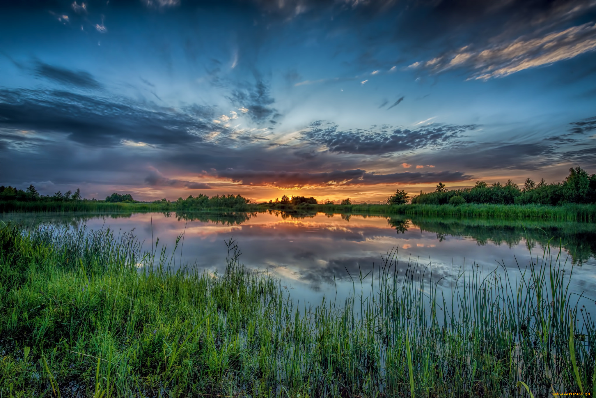 природа, реки, озера, простор