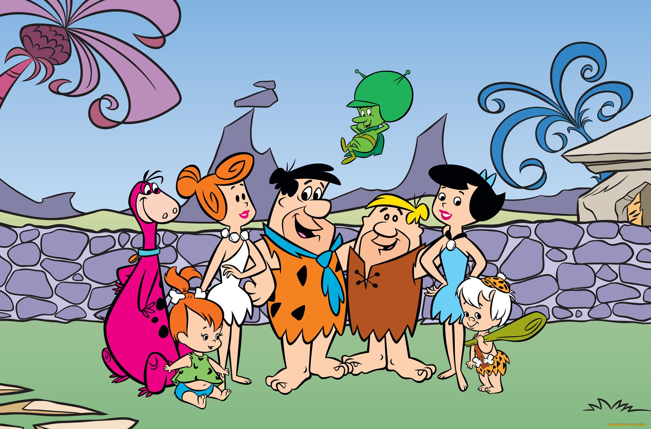 мультфильмы, the, flintstones, the, flintstones
