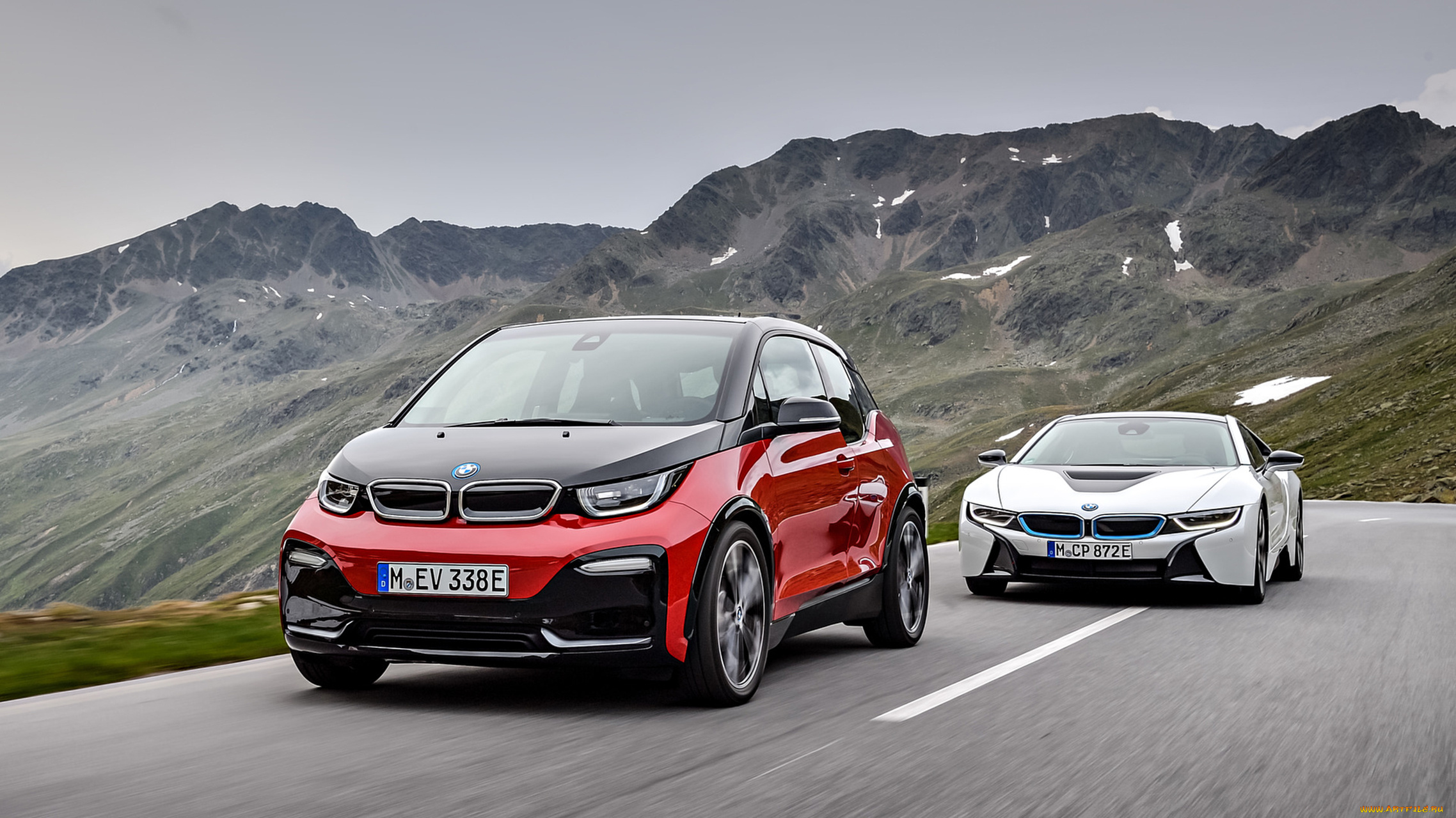 bmw, i3s, and, i8, 2018, автомобили, bmw, 2018, i8, i3s