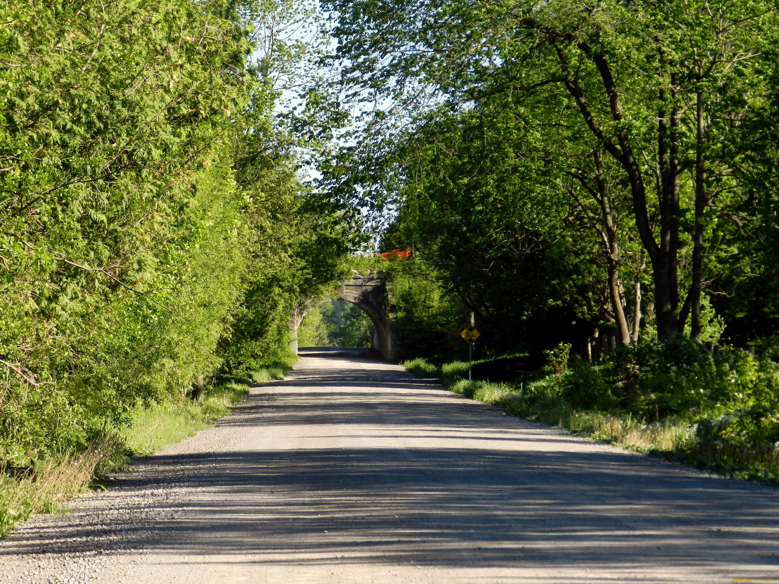 природа, дороги, шоссе, дорога, арка