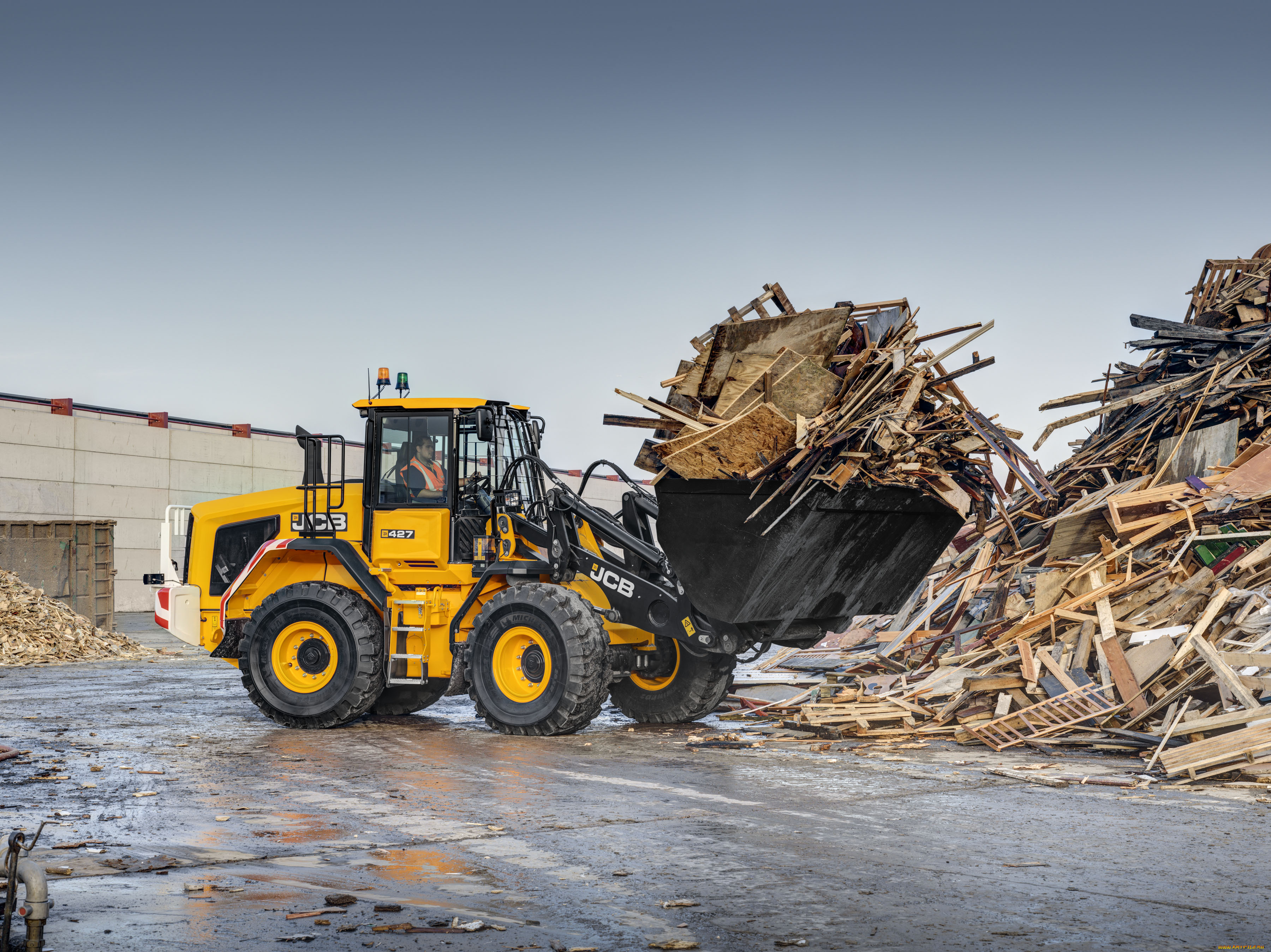 техника, фронтальные, погрузчики, jcb