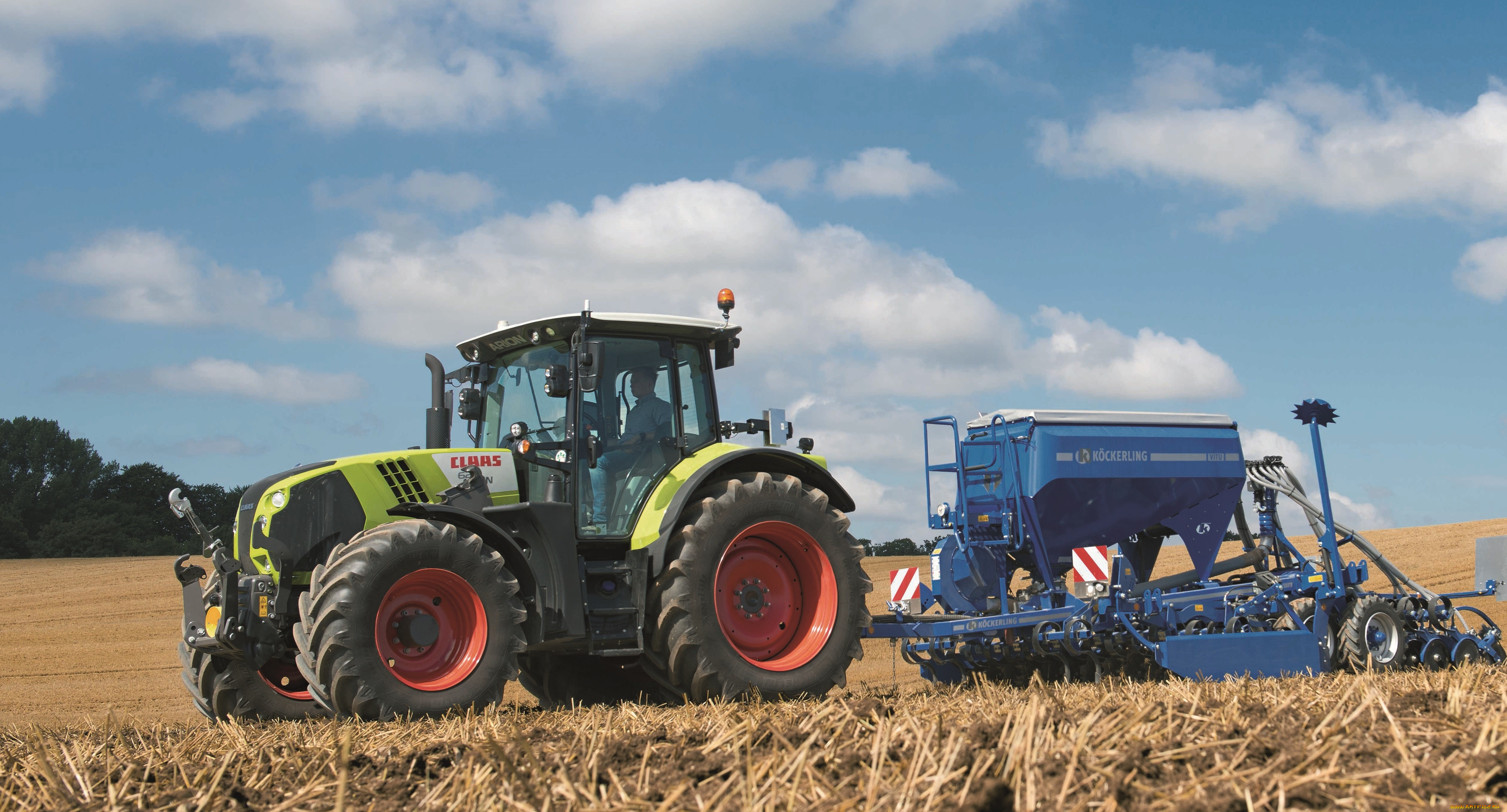 техника, тракторы, claas