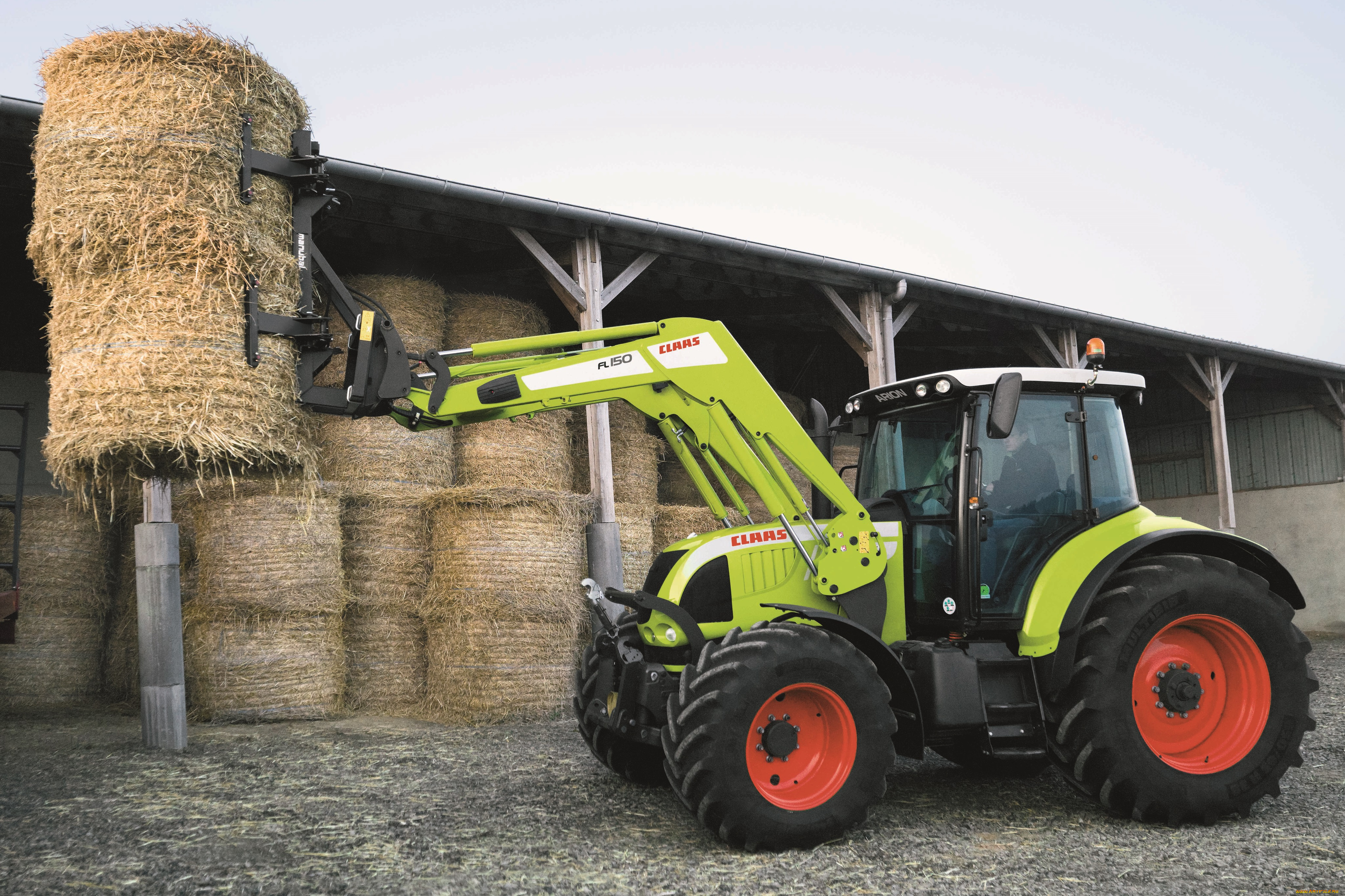 техника, фронтальные, погрузчики, claas