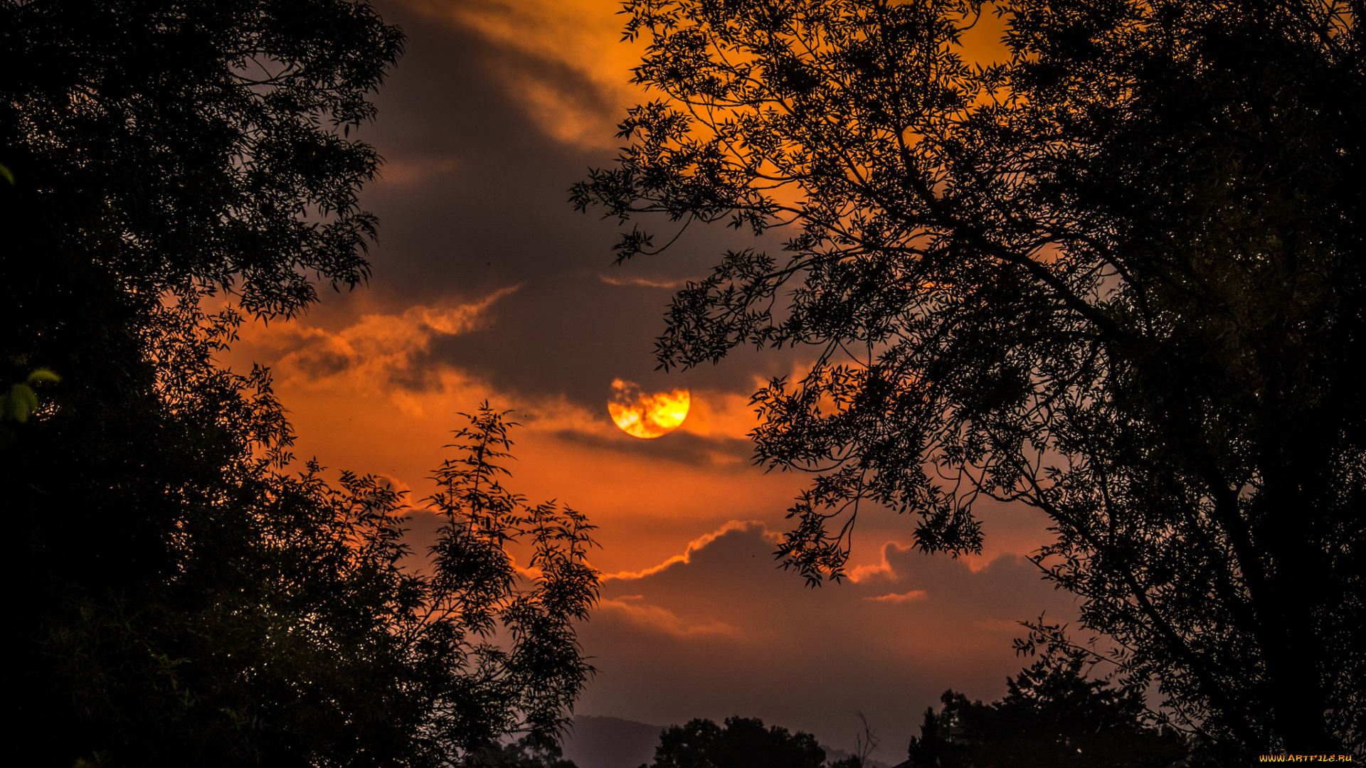 природа, восходы, закаты, простор