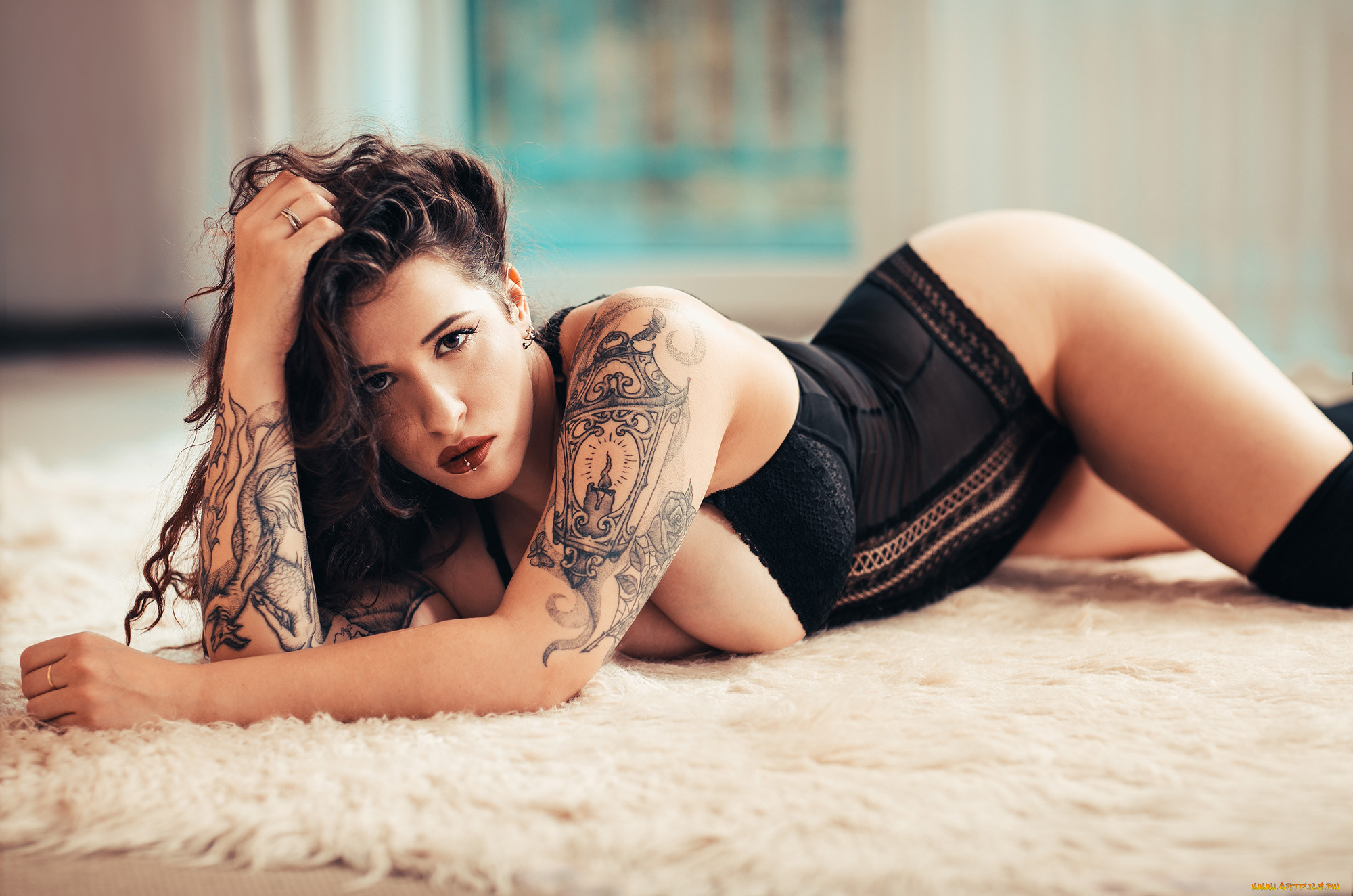 девушка, девушки, -unsort, , брюнетки, темноволосые, модель