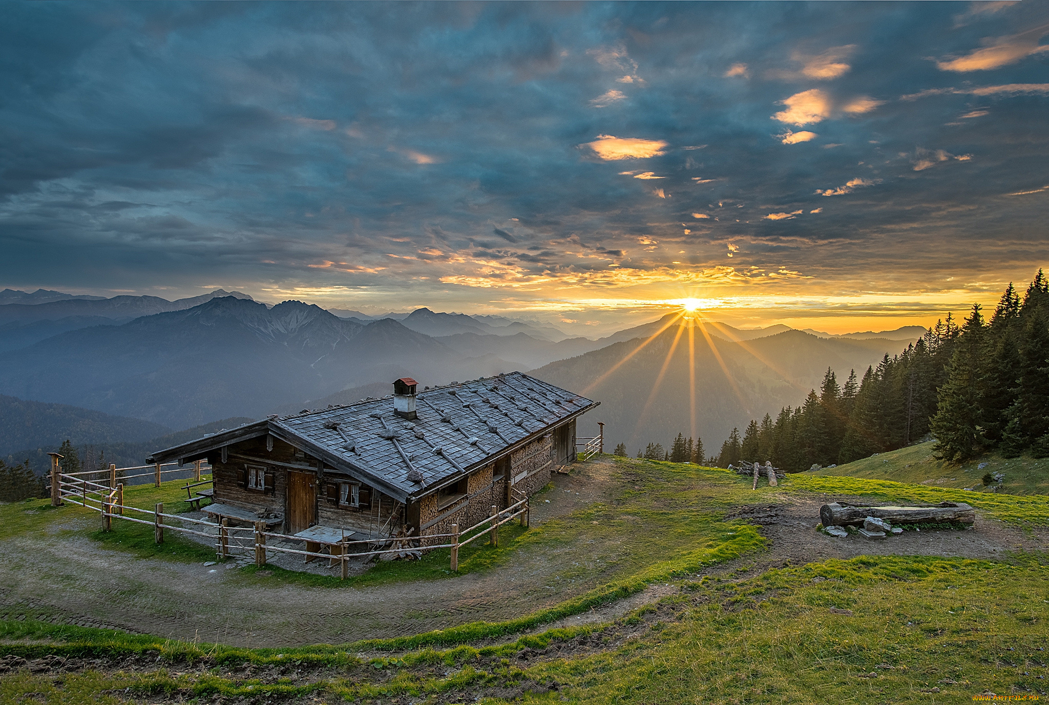 города, -, пейзажи, простор