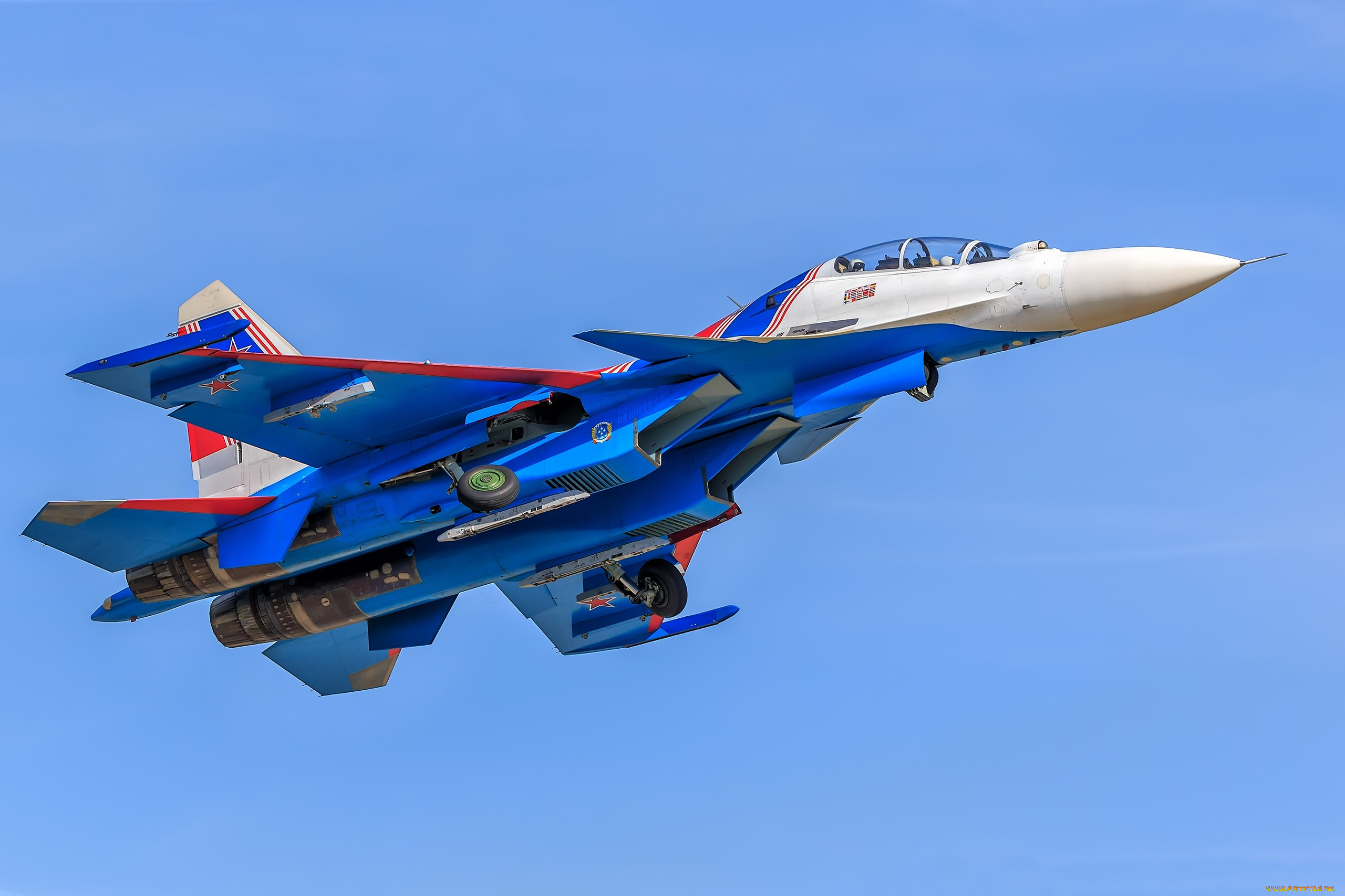 авиация, боевые, самолёты, su-30sm, су-30см, многоцелевой, истребитель, пилотажная, группа