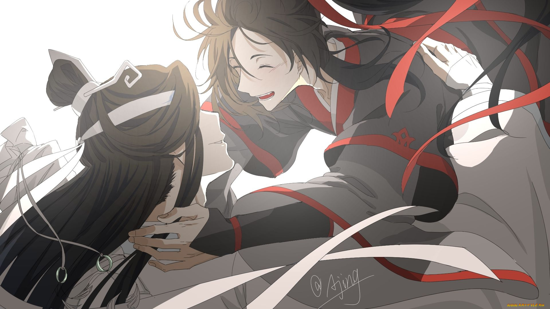 аниме, mo, dao, zu, shi, вэй, усянь, лань, ванцзи