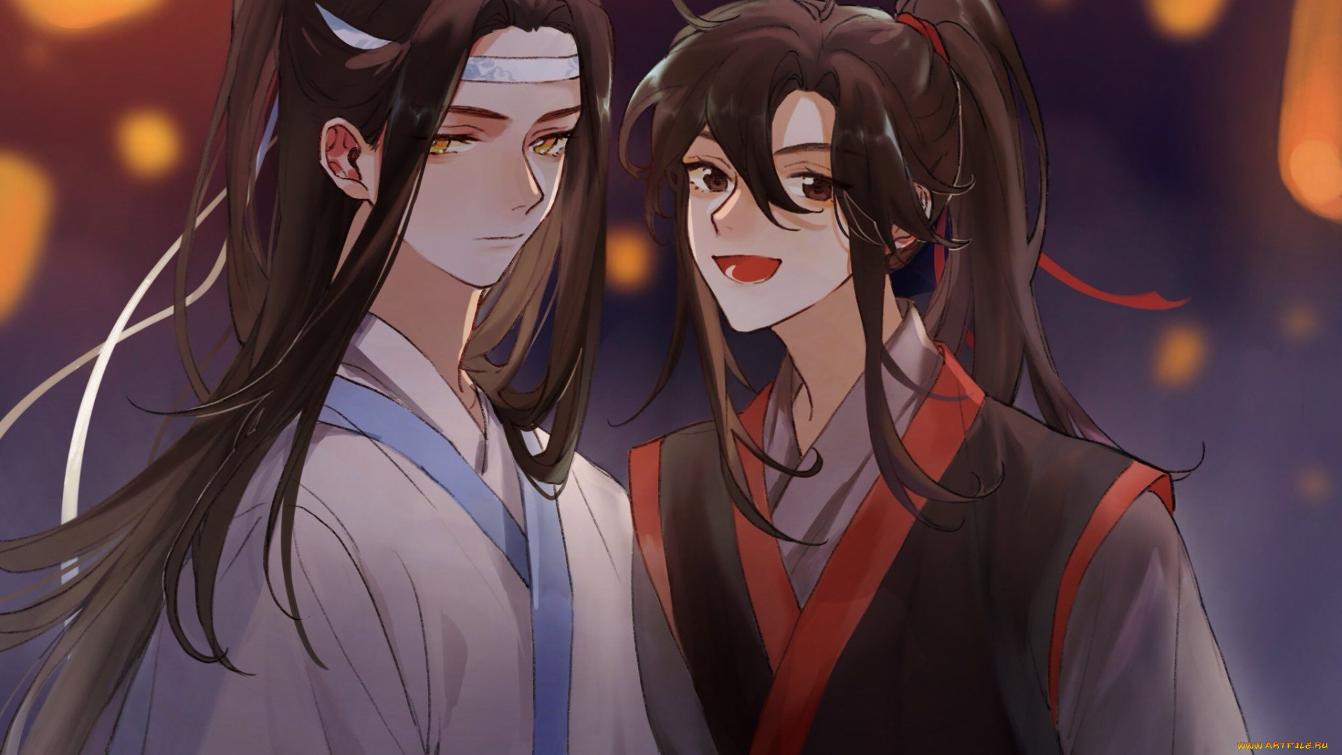 аниме, mo, dao, zu, shi, вэй, усянь, лань, ванцзы