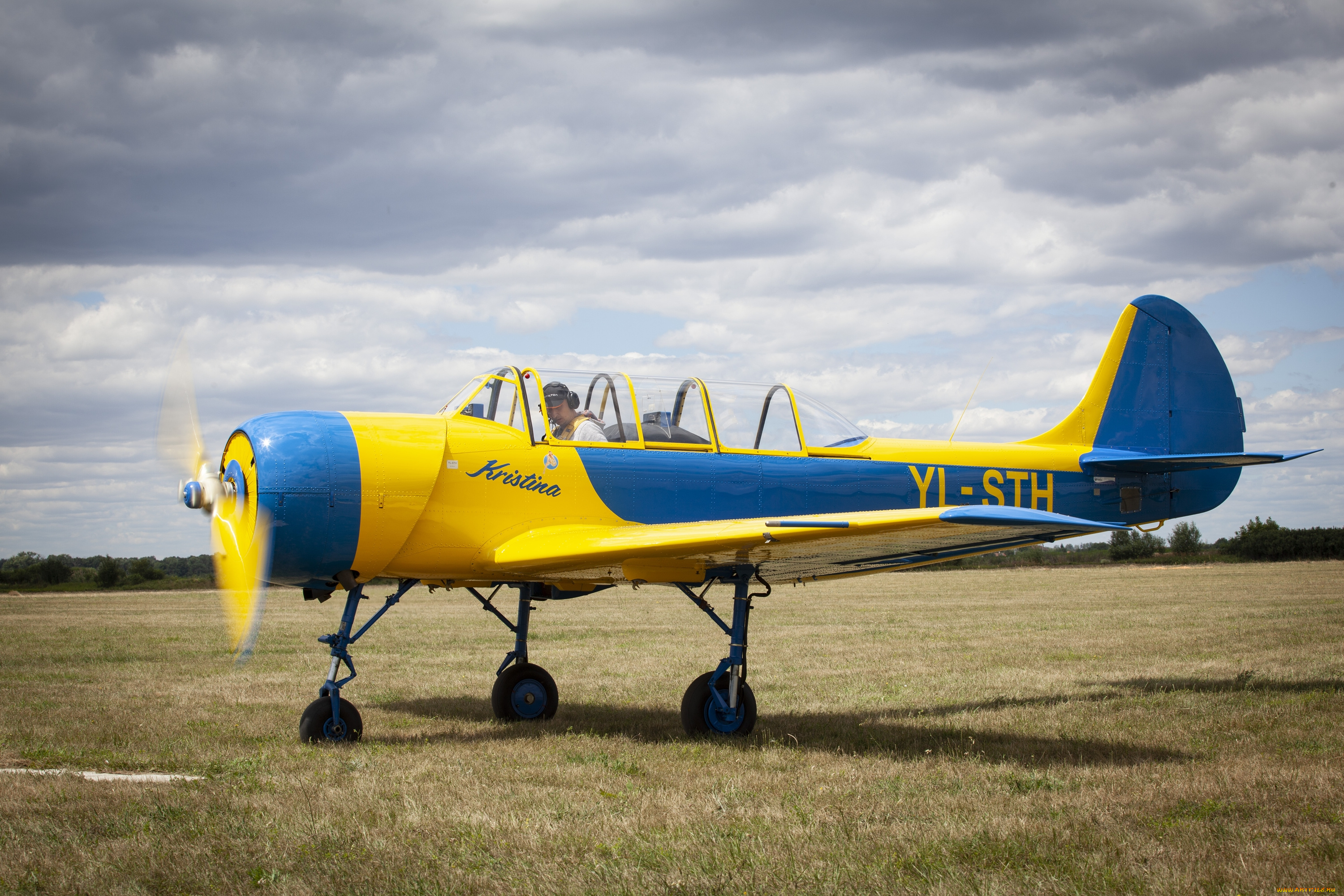 як-, 52, авиация, лёгкие, одномоторные, самолёты, як-, 52, самолёт, поле