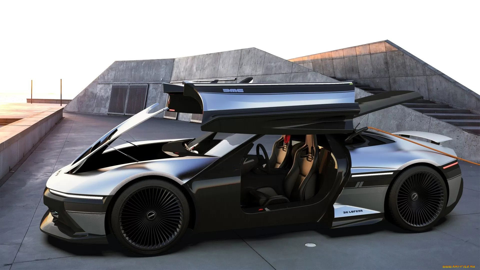 автомобили, dmc, delorean