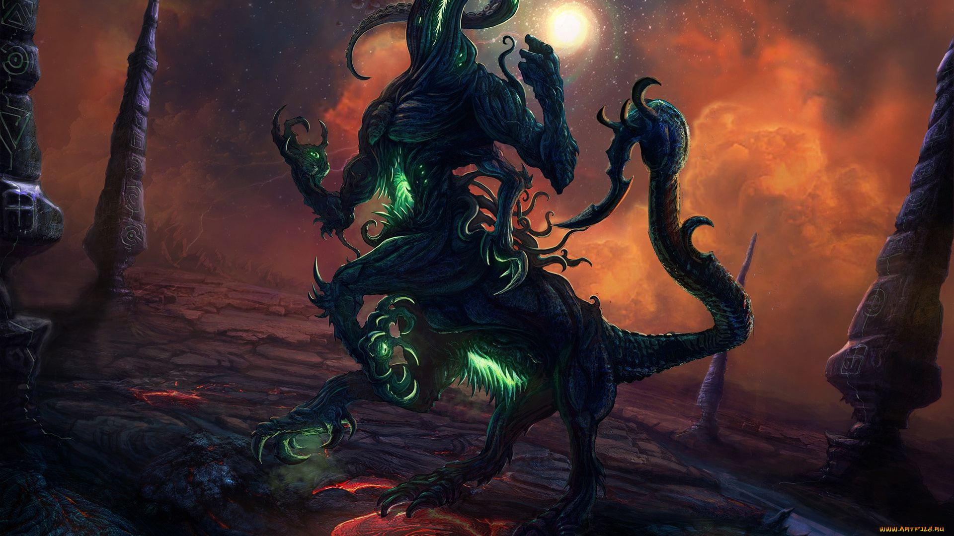 фэнтези, существа, монстр