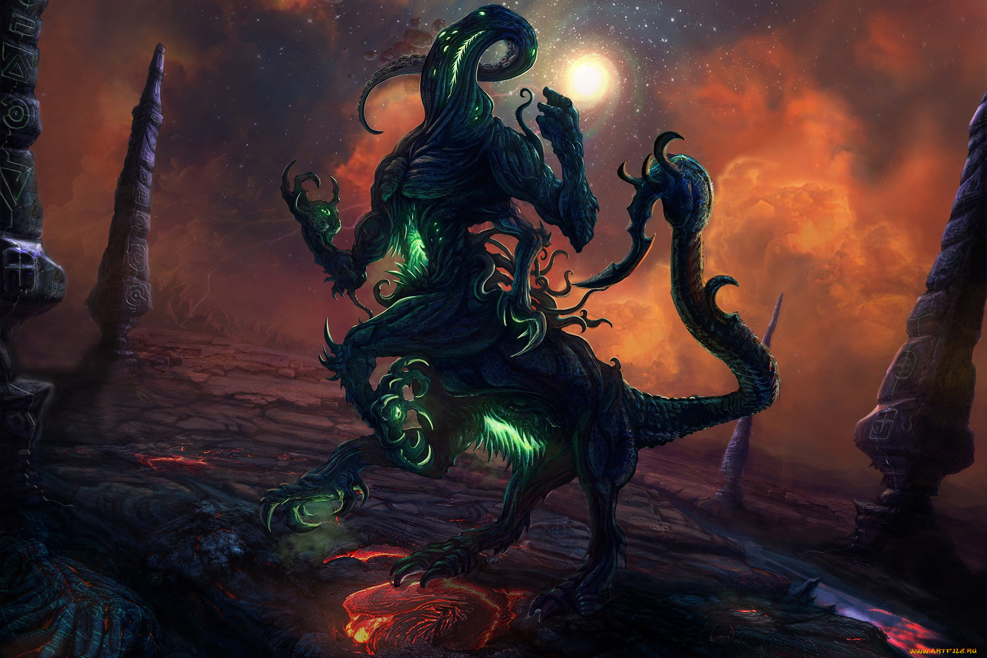 фэнтези, существа, монстр