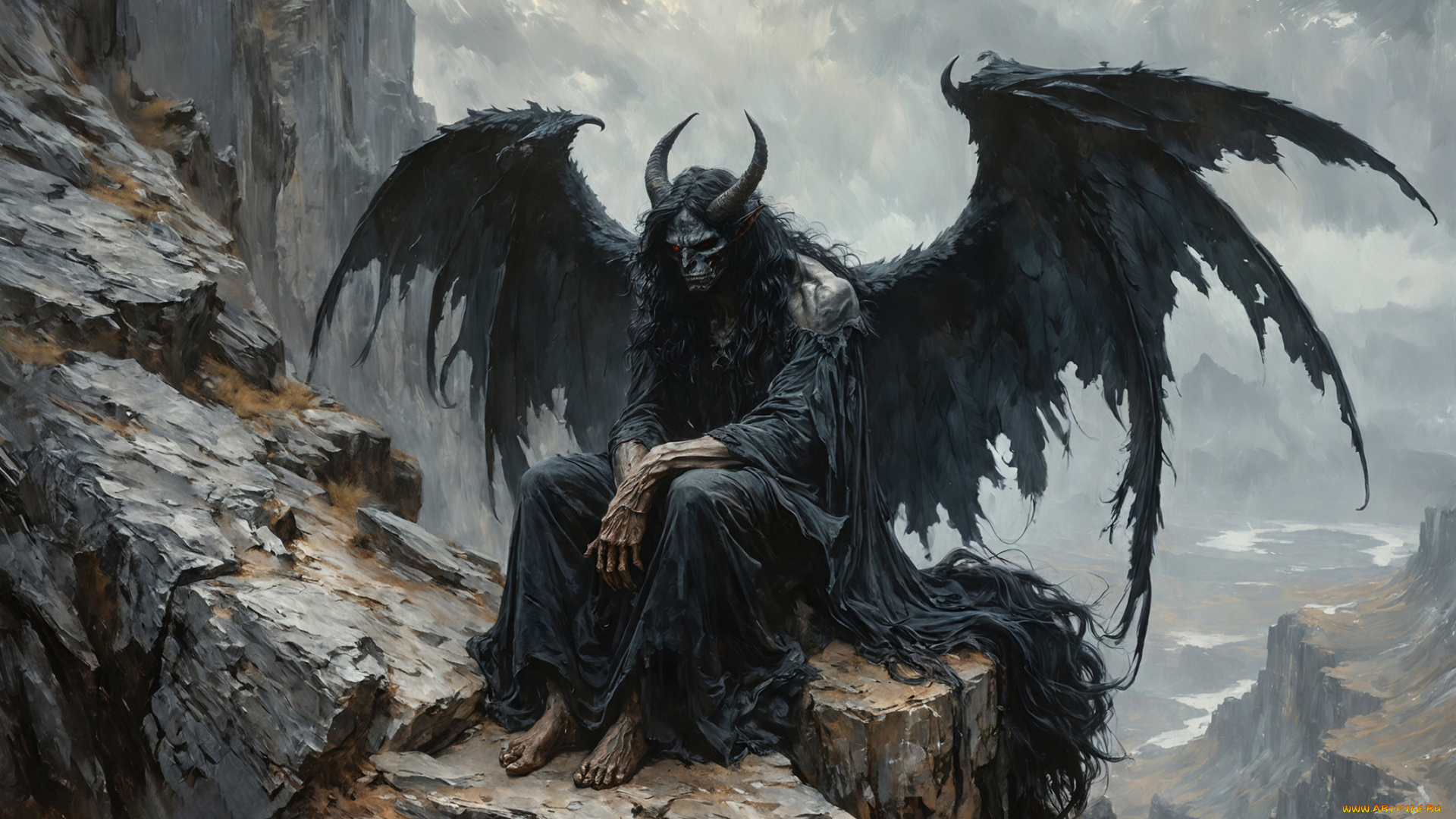 фэнтези, демоны, нейросети, графика, нейроарт, ai, art, нейронные, сети, рисунки, нейро, искусство, нейрографика, graphics, neuroart, neural, networks, drawings, neuro, neurography