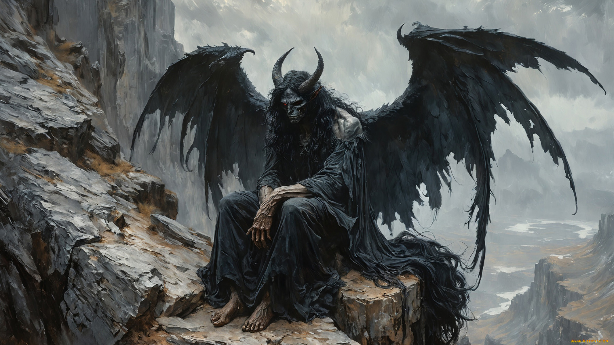 фэнтези, демоны, нейросети, графика, нейроарт, ai, art, нейронные, сети, рисунки, нейро, искусство, нейрографика, graphics, neuroart, neural, networks, drawings, neuro, neurography