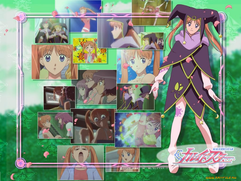 аниме, kaleido, star