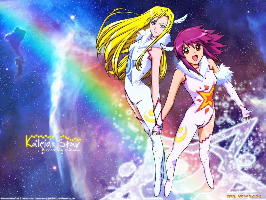аниме, kaleido, star