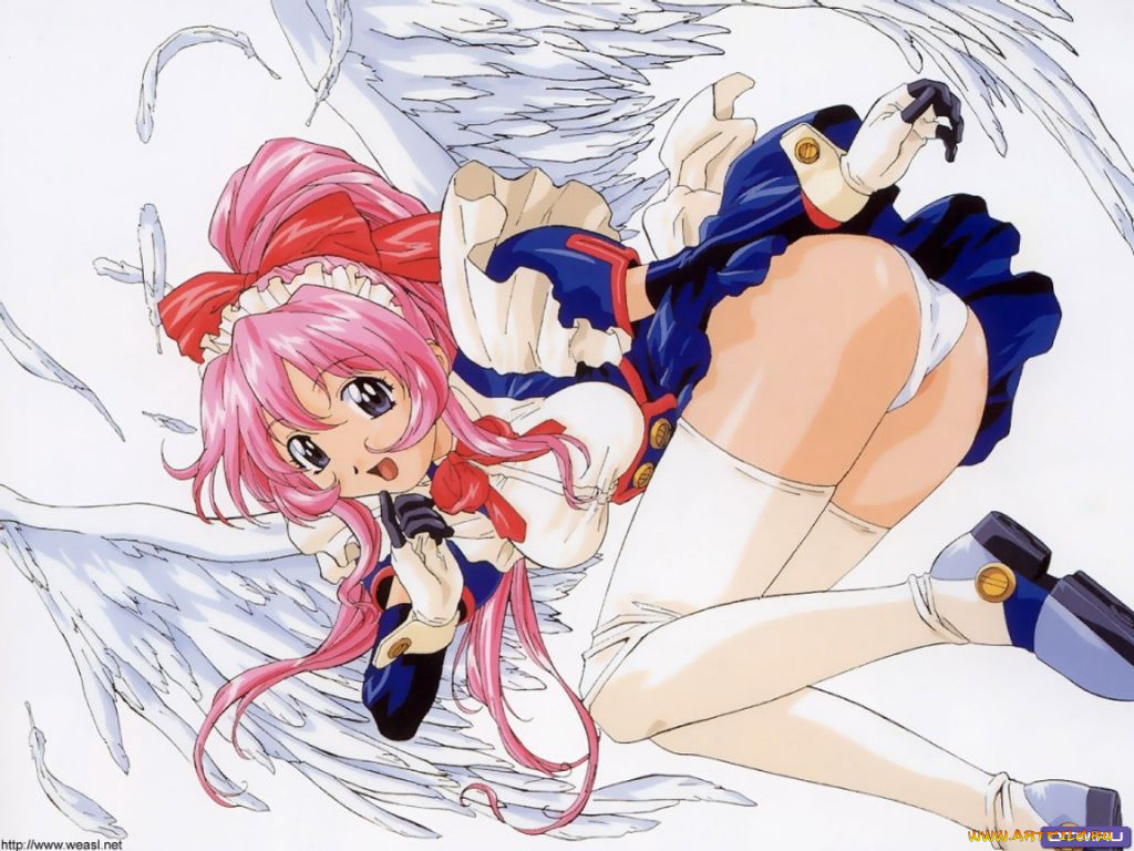 аниме, steel, angel, kurumi