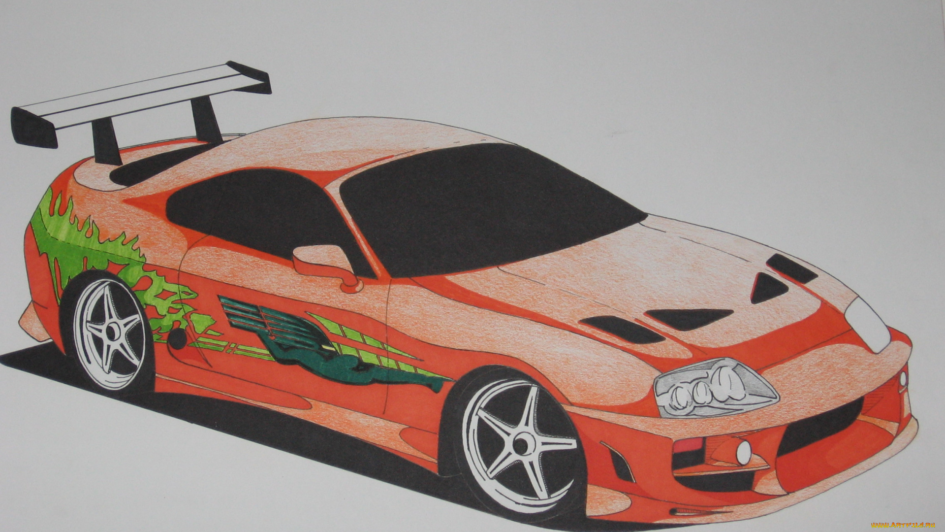 рисованные, авто, мото